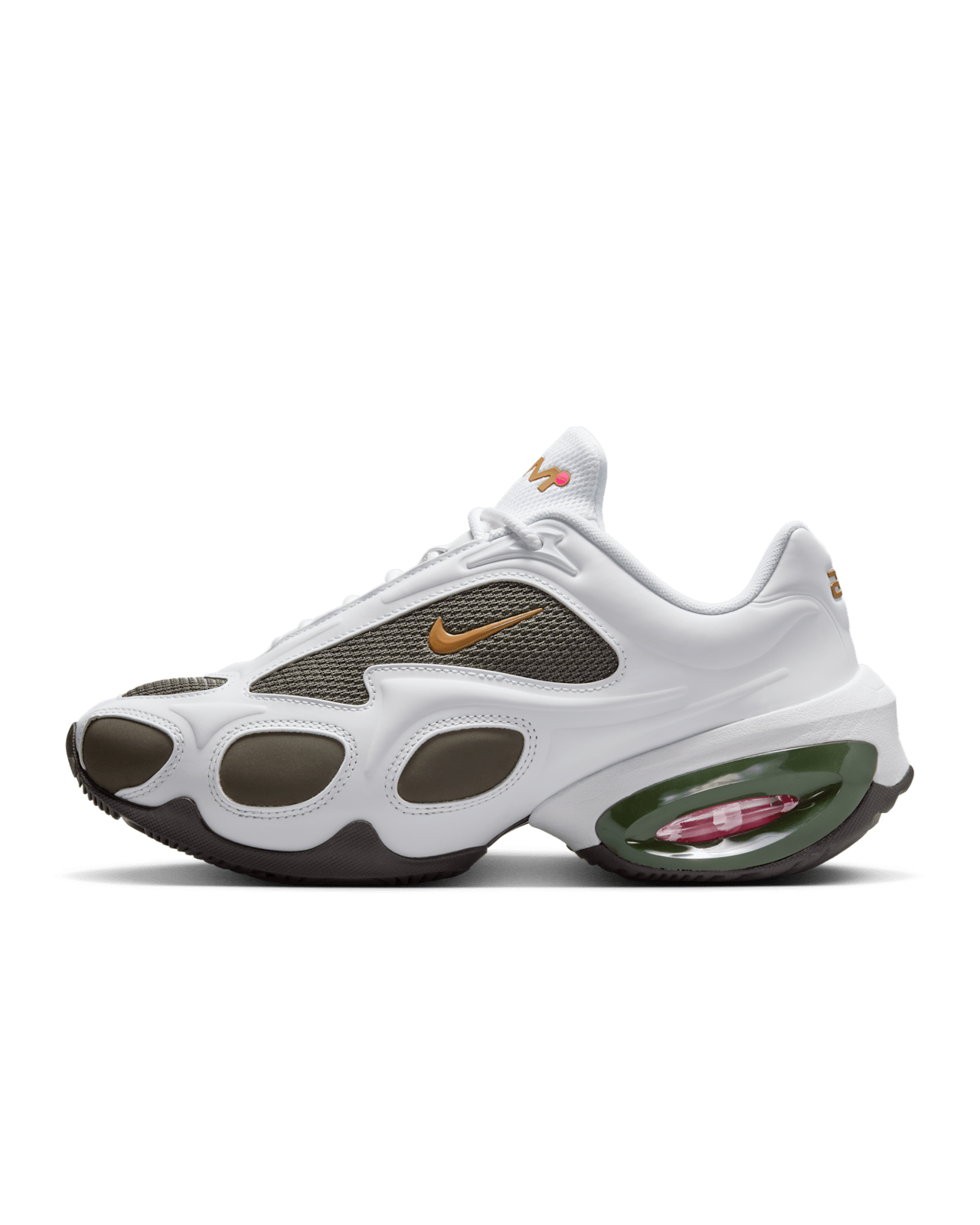 Fecha de lanzamiento de los Air Max Muse x Veneda Carter "White and Cargo Khaki" (HV9928-100) para mujer