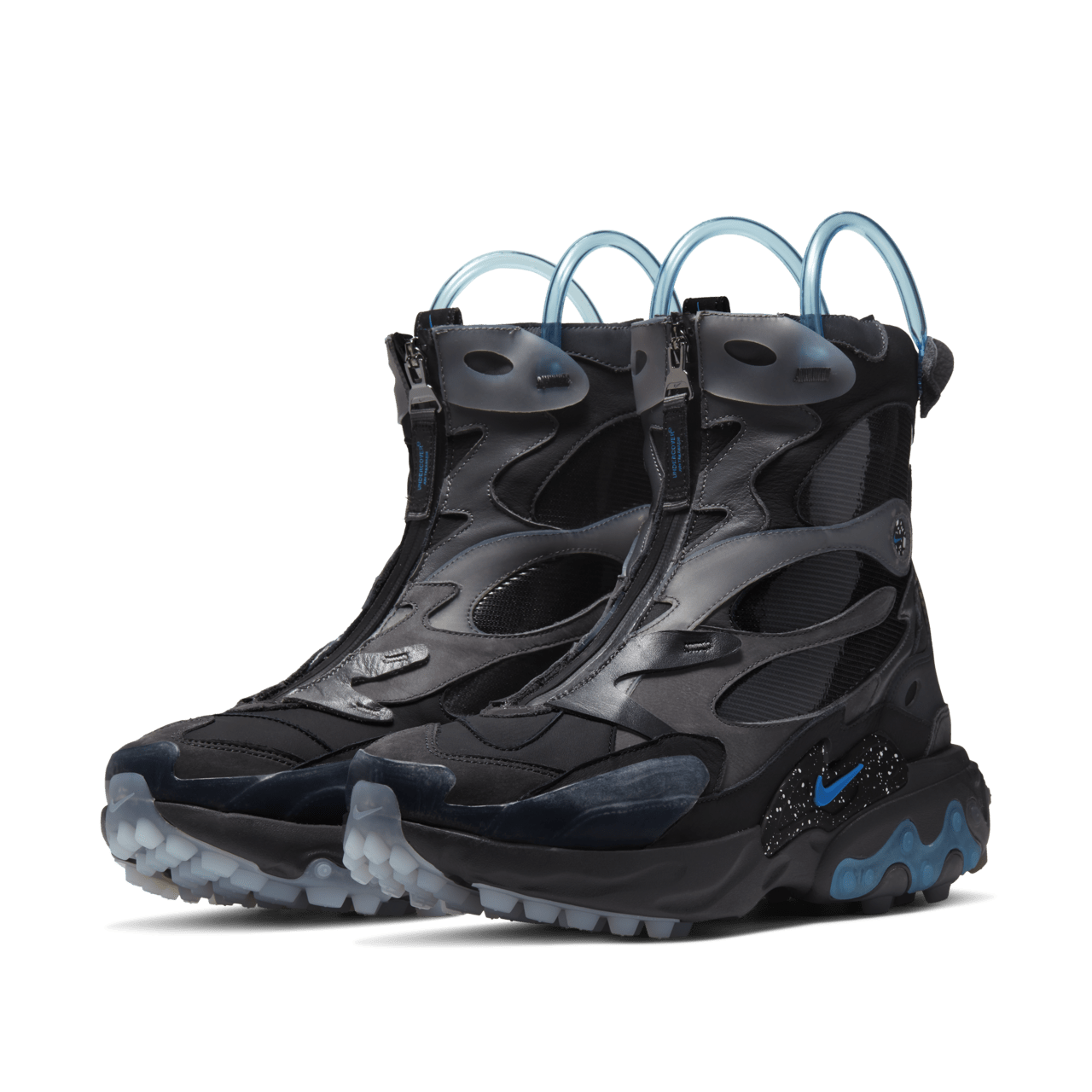 Nike x Undercover React Boot 'Black & Blue Nebula' Release Date