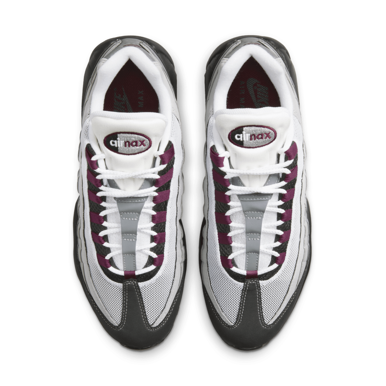 【NIKE公式】エア マックス 95 'Pearl Grey and Dark Beetroot' (DQ9001-001 / AM 95)