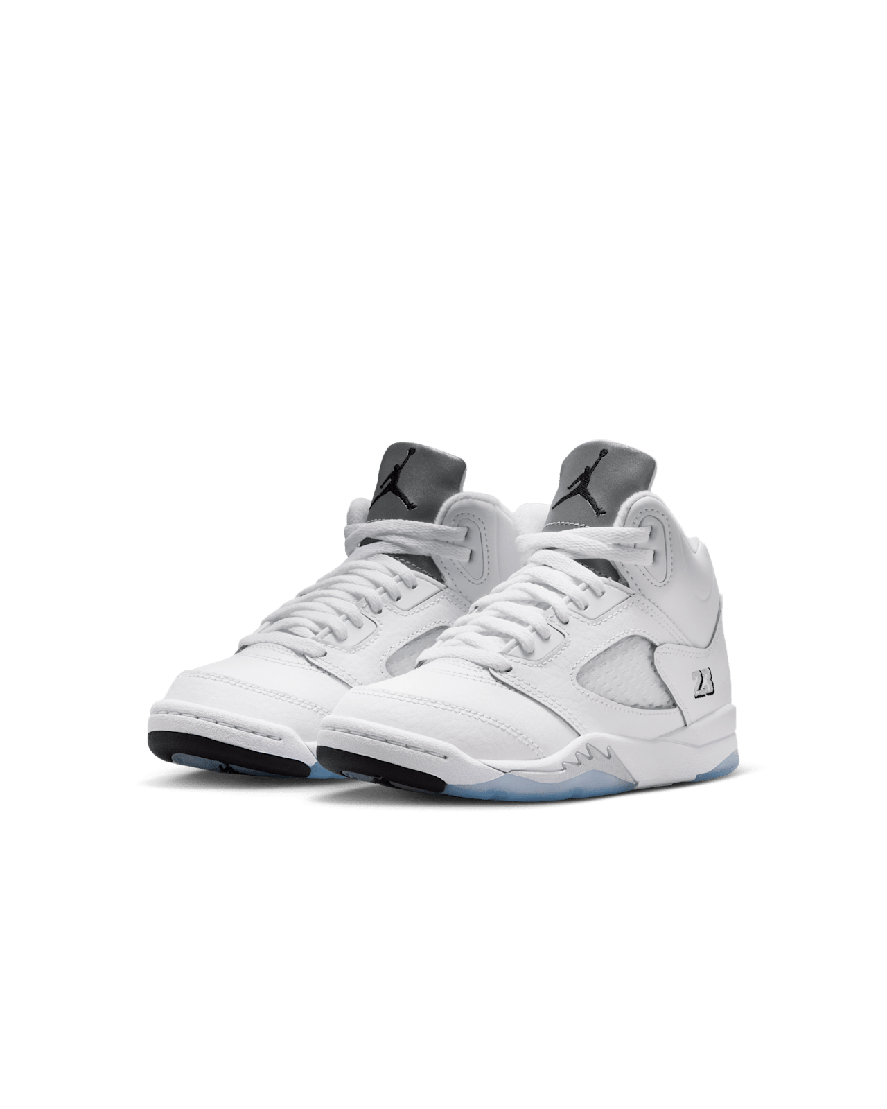Little Kids' Jordan 5 Retro 'White and Metallic Silver' Release Date