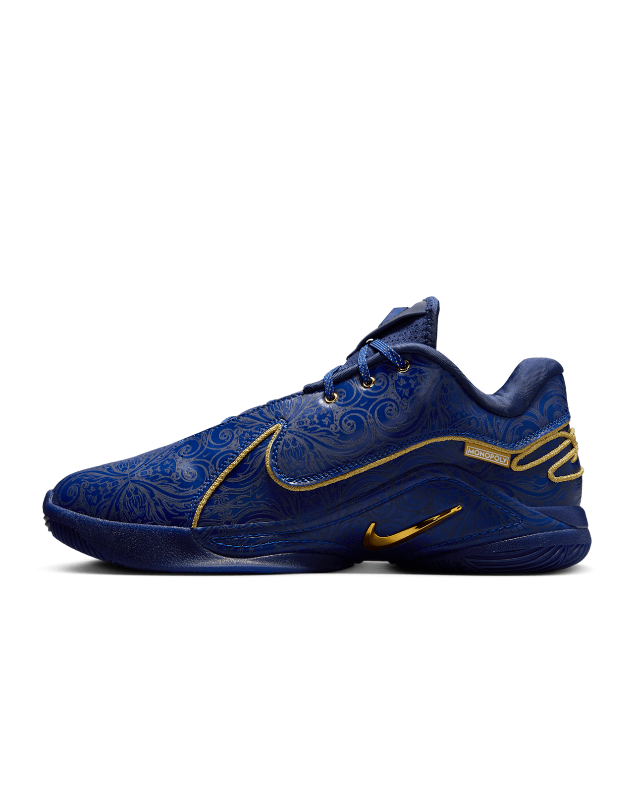 Fecha de lanzamiento de los LeBron XXII x Monopoly "Deep Royal Blue and Metallic Gold" (HV5145-400)