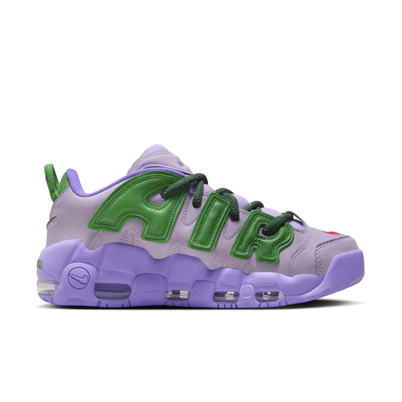 Nike uptempo green best sale