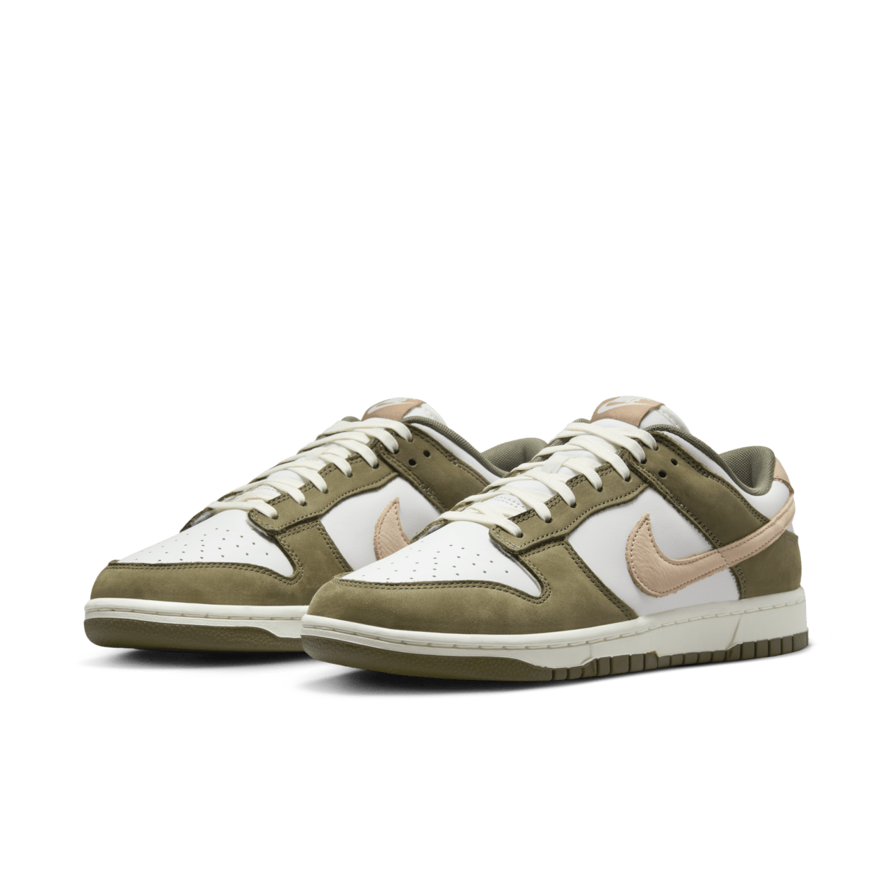 Fecha de lanzamiento de los Dunk Low "Medium Olive and Summit White" (FQ8250-200)