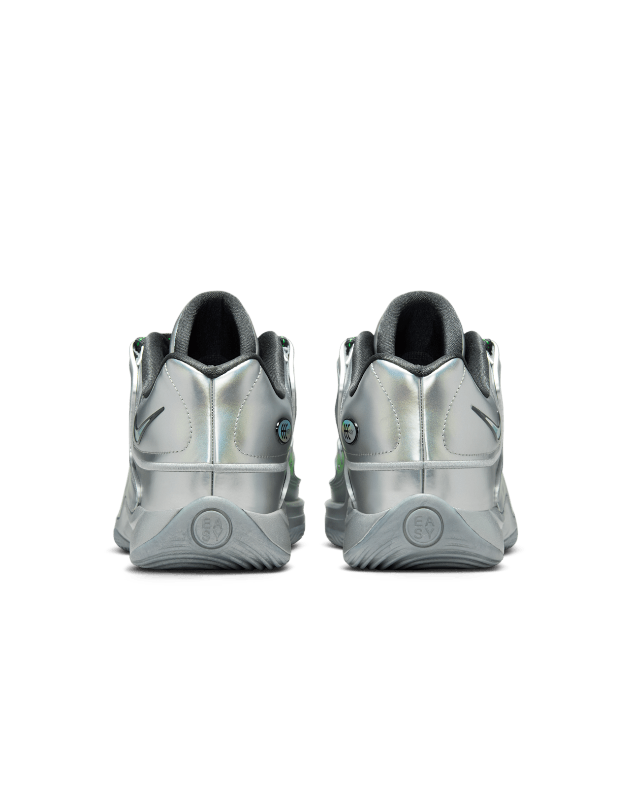 Fecha de lanzamiento de los KD18 "EYBL" "Metallic Silver and Green Strike" (IF2519-001) 