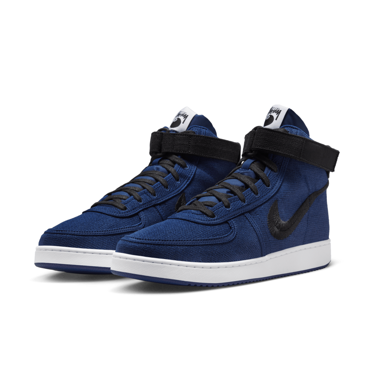 【NIKE公式】ナイキ バンダル HIGH x ステューシー 'Deep Royal Blue' (DX5425-400 / DEEP ROYAL BLUE/BLACK-WHITE)