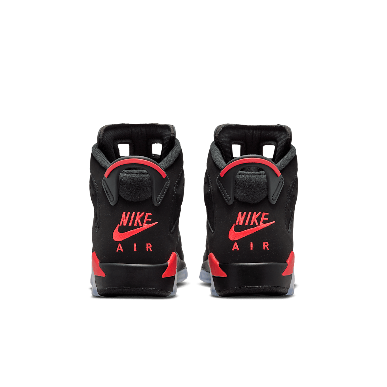 Big Kids' Air Jordan 6 Retro 'Infrared Salesman' Black and Light Crimson Release Date