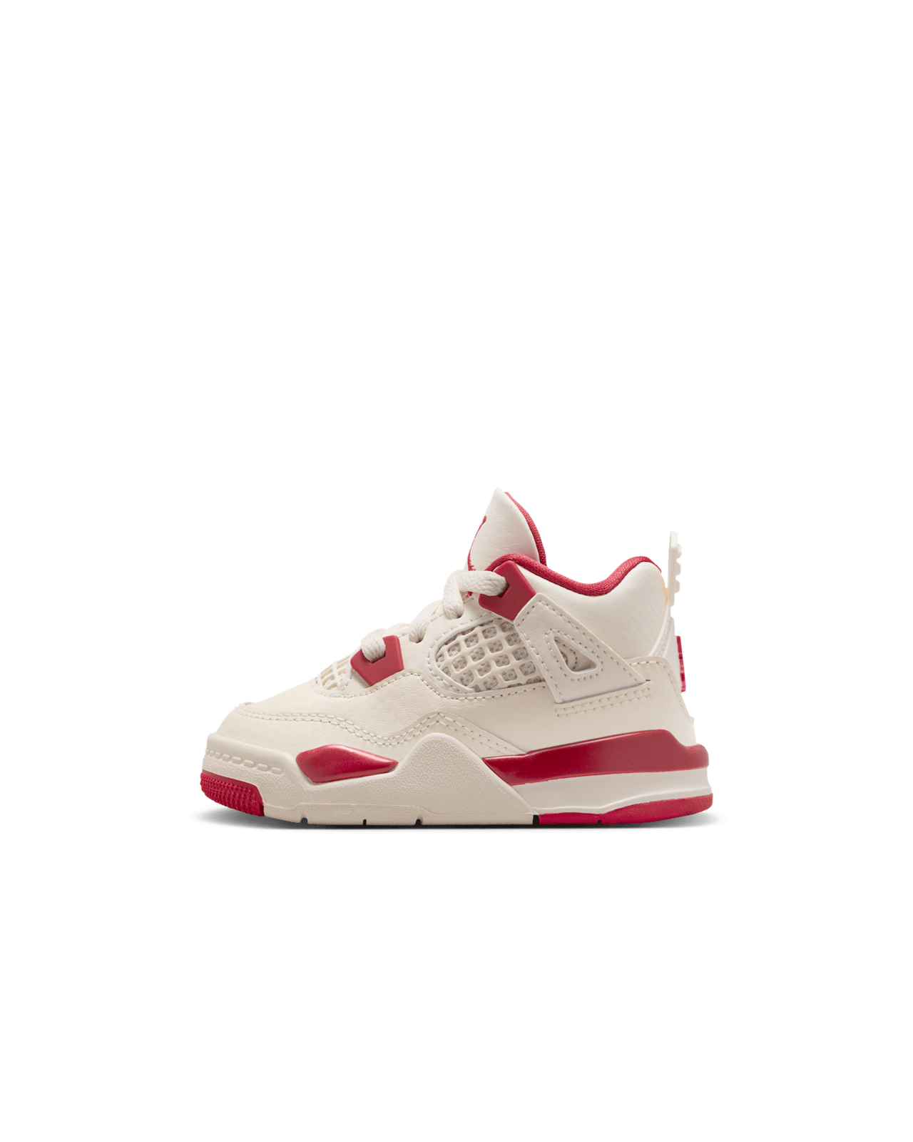 Women's Air Jordan 4 'Pale Ivory and Tough Red' (HV0823-108)