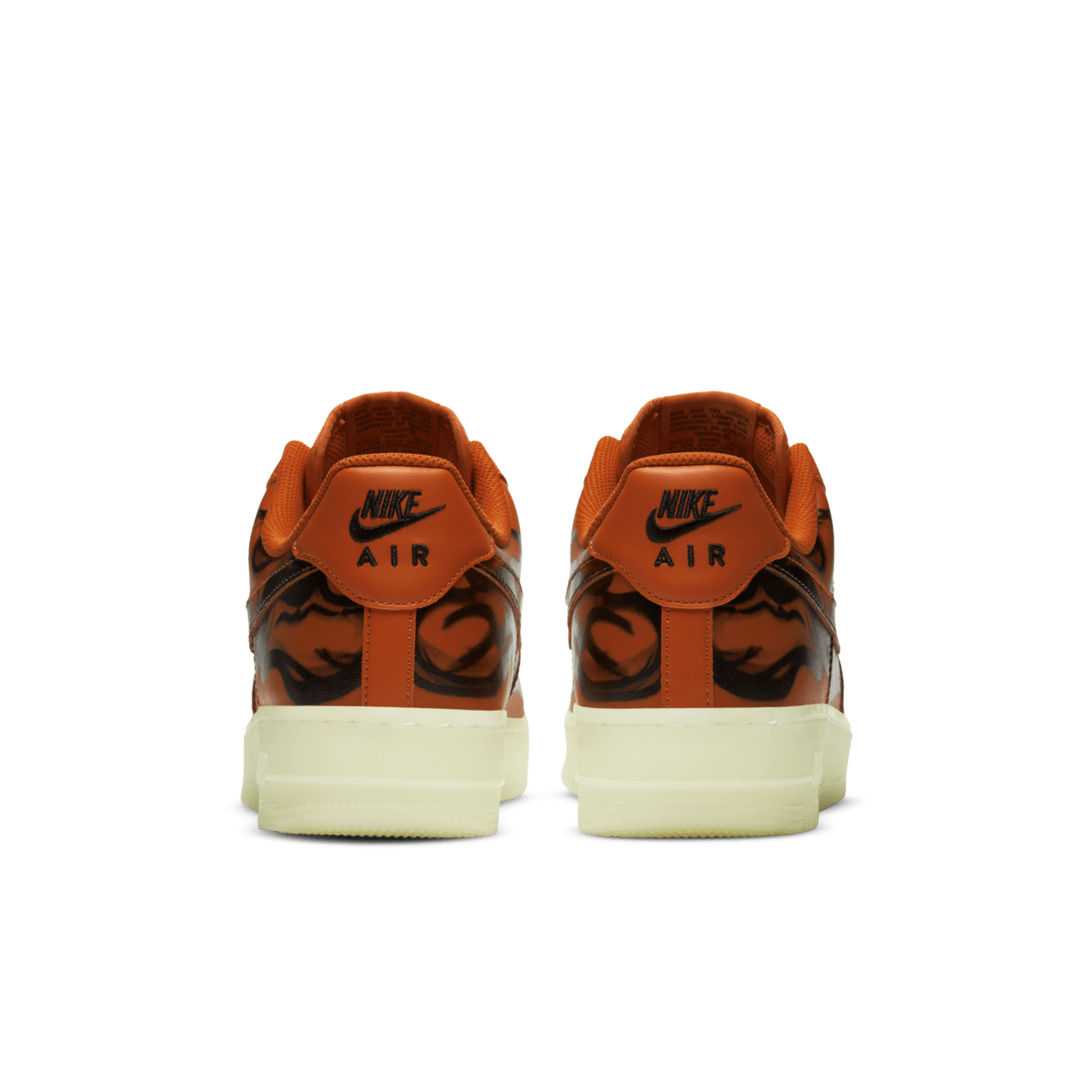 【NIKE公式】エア フォース 1 スケルトン 'Orange' (AF 1 SKELETON QS / CU8067-800)