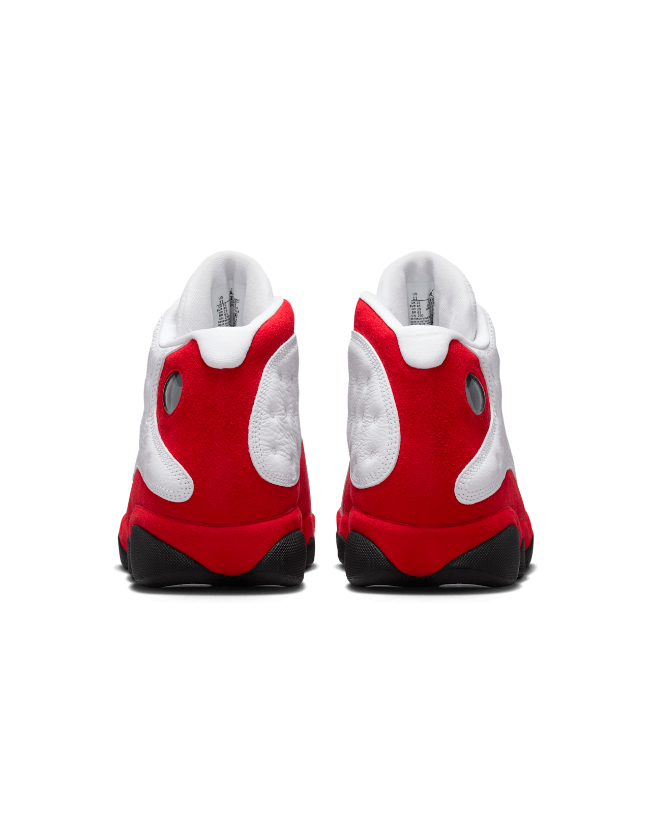 Fecha de lanzamiento de los Air Jordan 13 Retro "White and University Red" (414571-102)