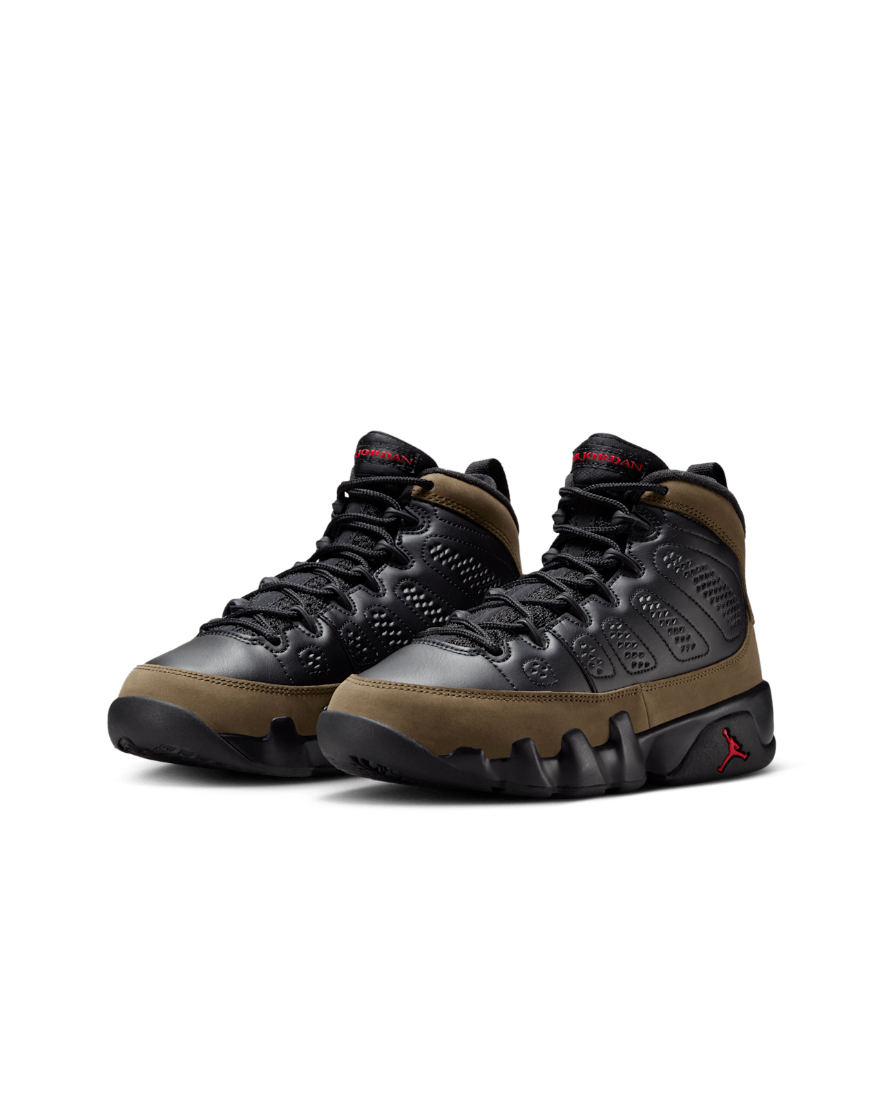 Big Kids' Air Jordan 9 'Olive' (HV4574-030)