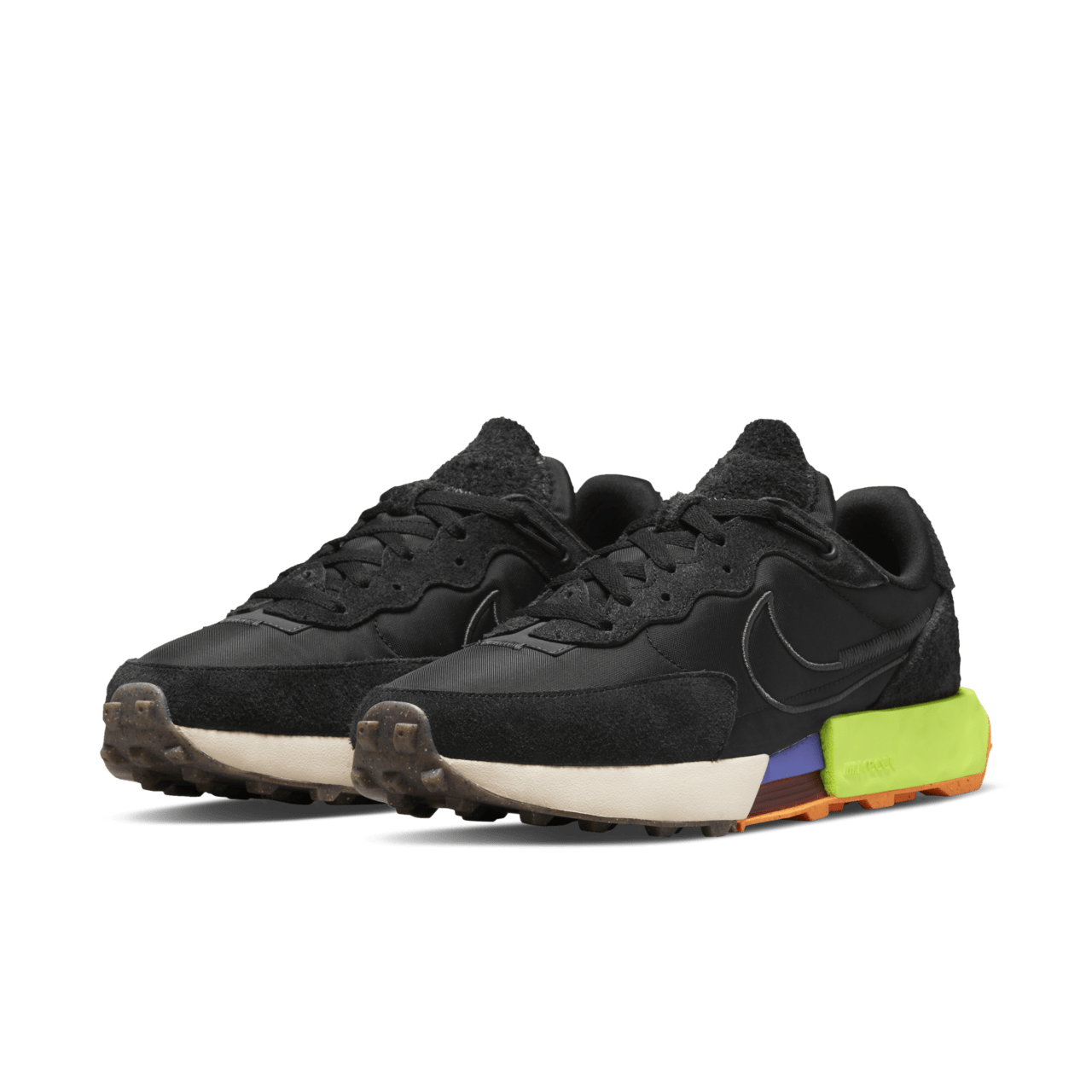 【NIKE公式】レディース フォンタンカ ワッフル 'Black and Volt' (DC3579-001 / W FONTANKA WAFFLE)