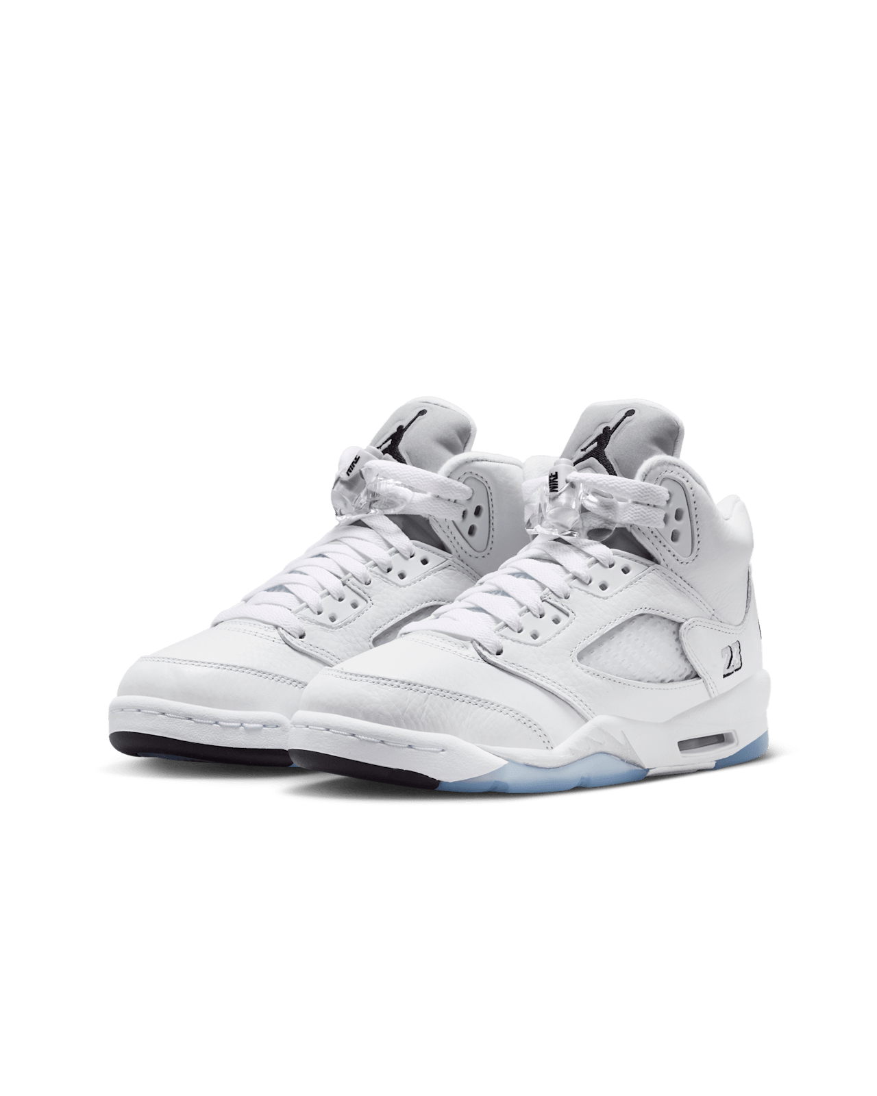 Big Kids' Jordan 5 Retro 'White and Metallic Silver' Release Date