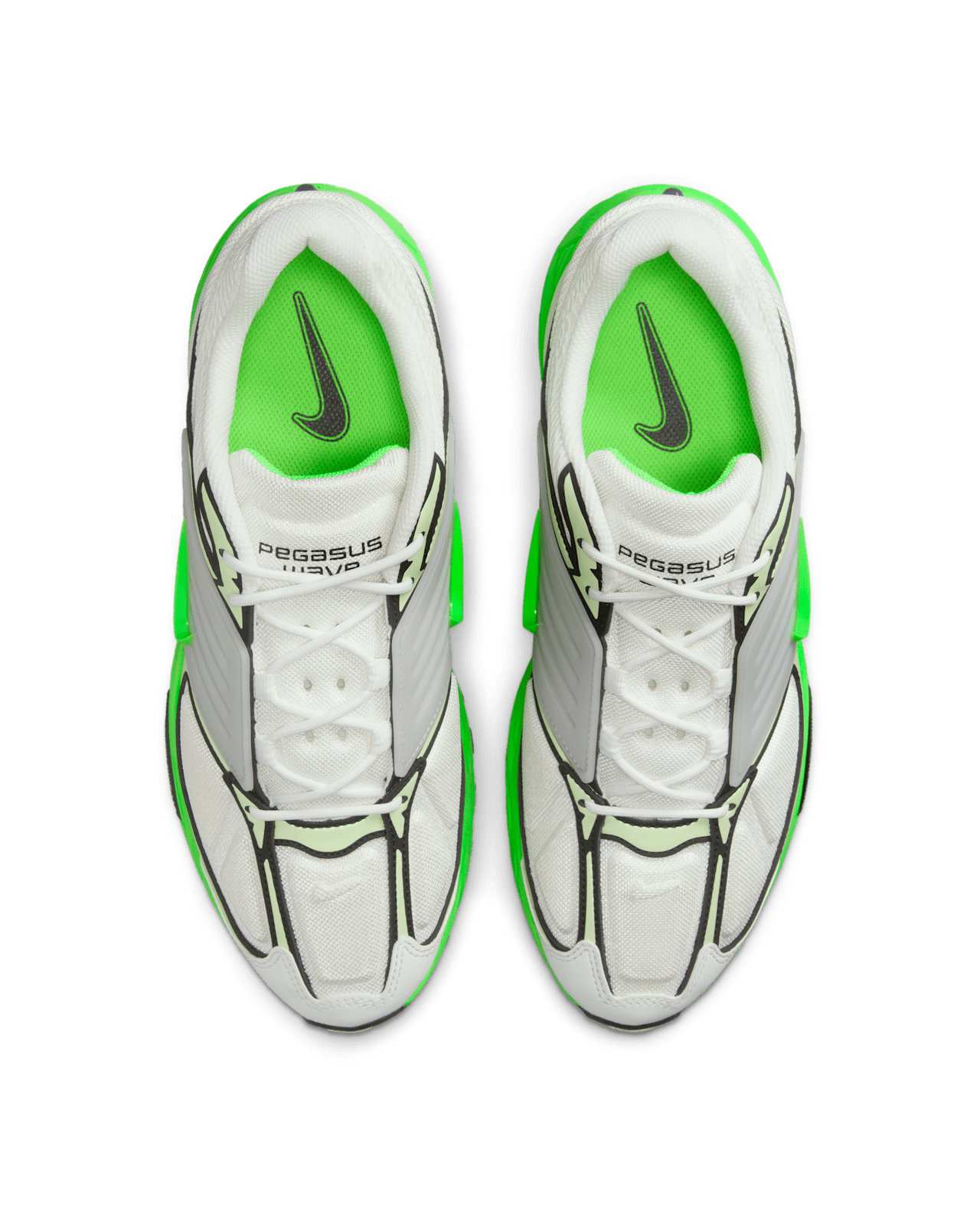 【NIKE公式】エア ペガサス ウェーブ 'Summit White and Barely Volt' (IB0612-103 / NIKE AIR PEGASUS WAVE)