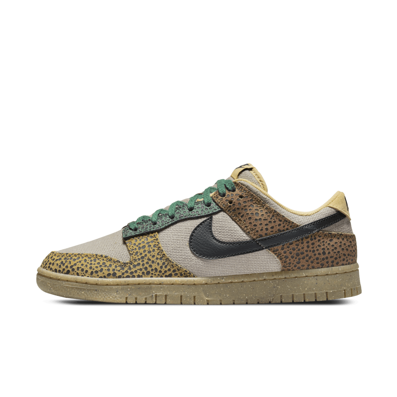 Lanceringsdato for Dunk Low "Golden Moss" (DX2654-200)
