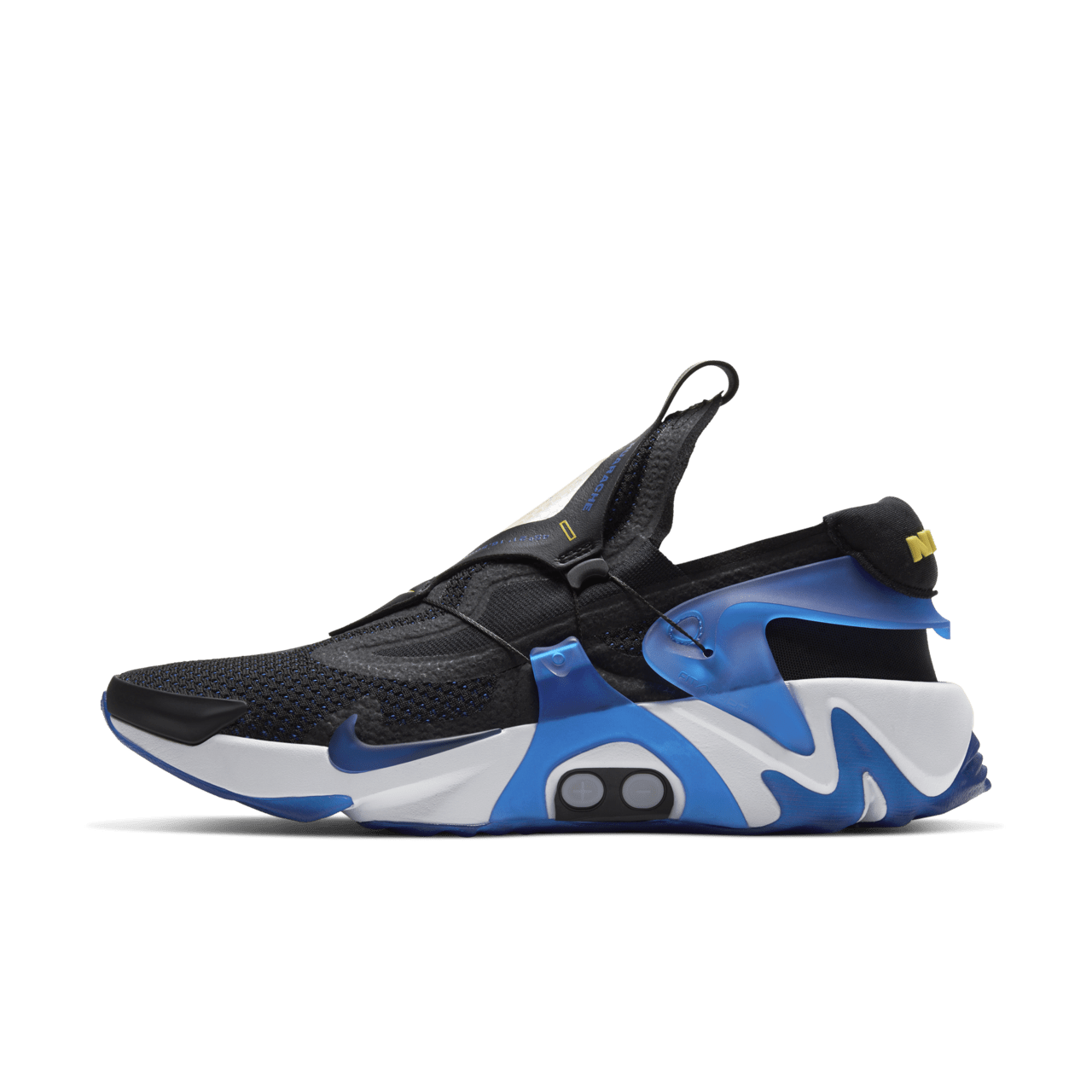 Adapt Huarache 'Black/Racer Blue' Release Date