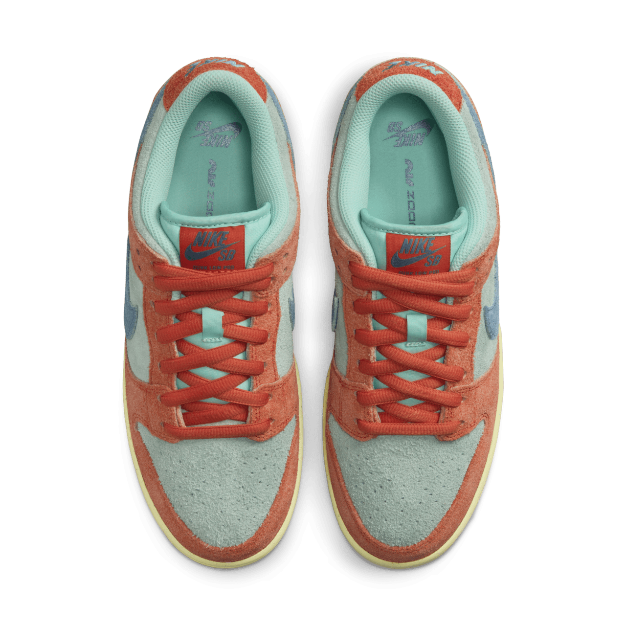 วันเปิดตัว Nike SB Dunk Low "Orange and Emerald Rise" (DV5429-800) 