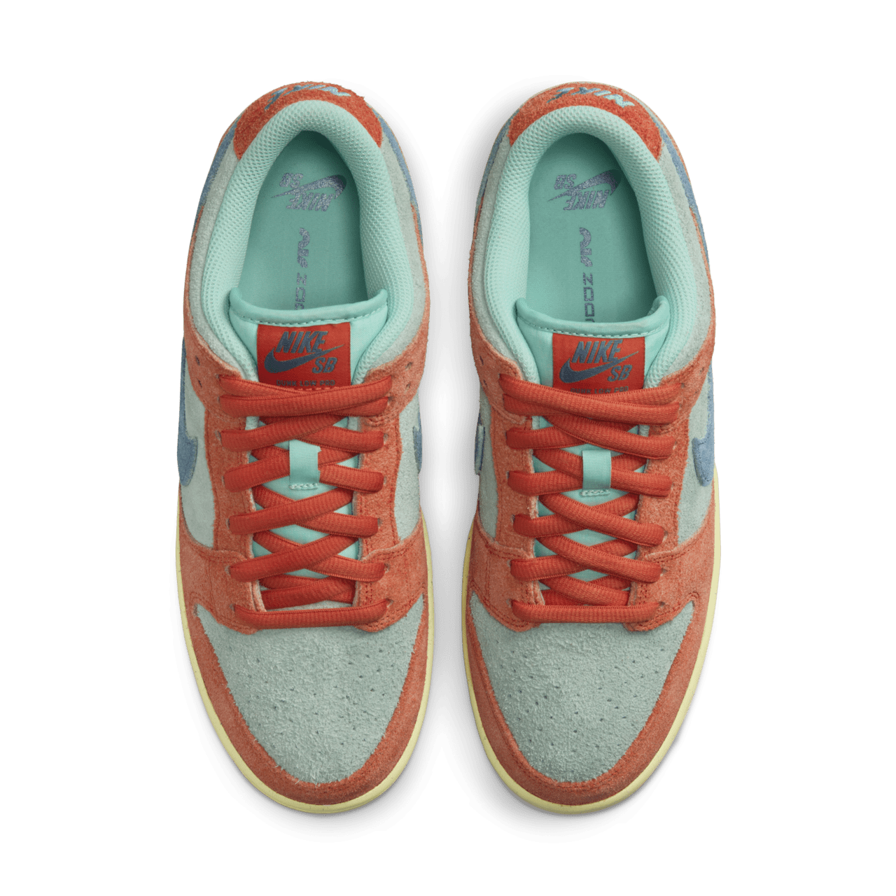 Fecha de lanzamiento del Nike SB Dunk Low "Orange and Emerald Rise" (DV5429-800) 