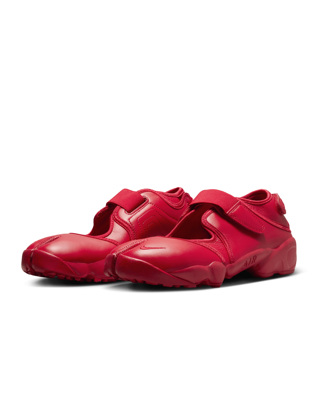 Ημερομηνία κυκλοφορίας του γυναικείου Air Rift Leather "Fire Red" (HM5737-600)