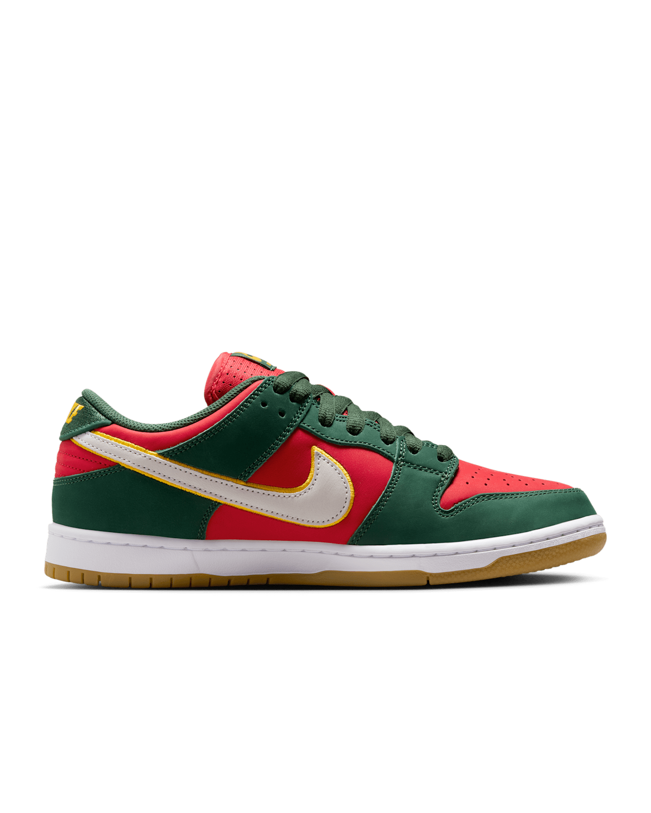 Ημερομηνία κυκλοφορίας του Nike SB Dunk Low "Fir and Fire Red" (FZ1287-300)