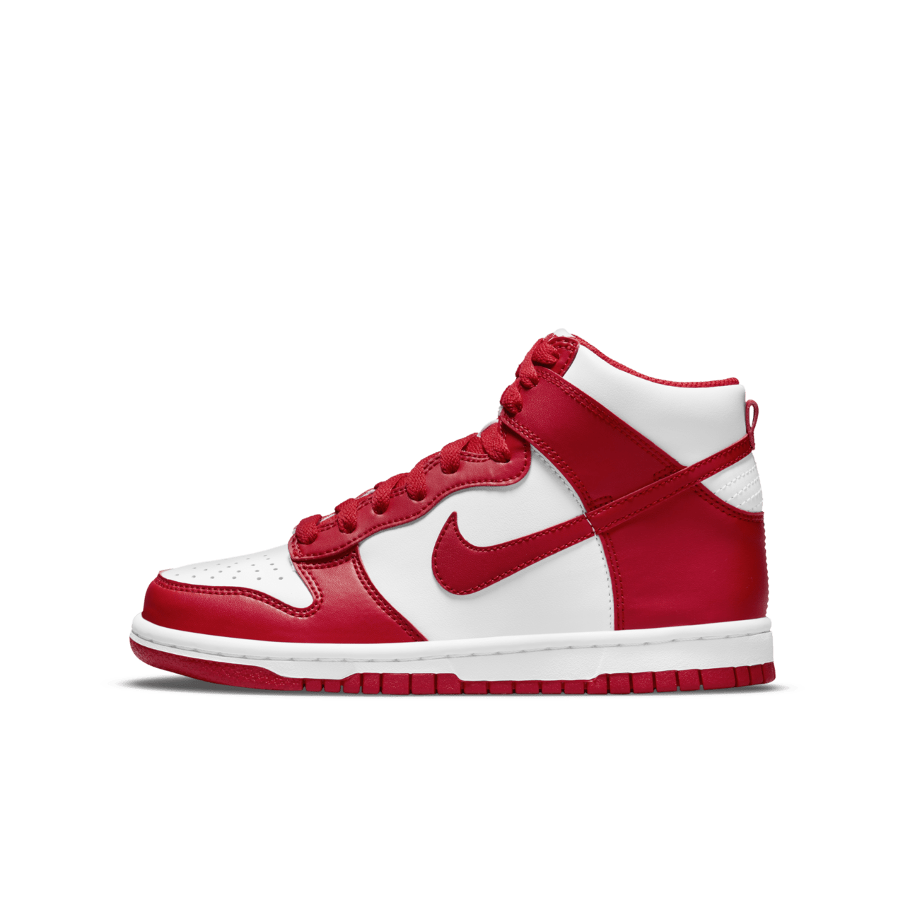 Older Kids Dunk High Championship White and Red DB2179 106 Release Date. Nike SNKRS