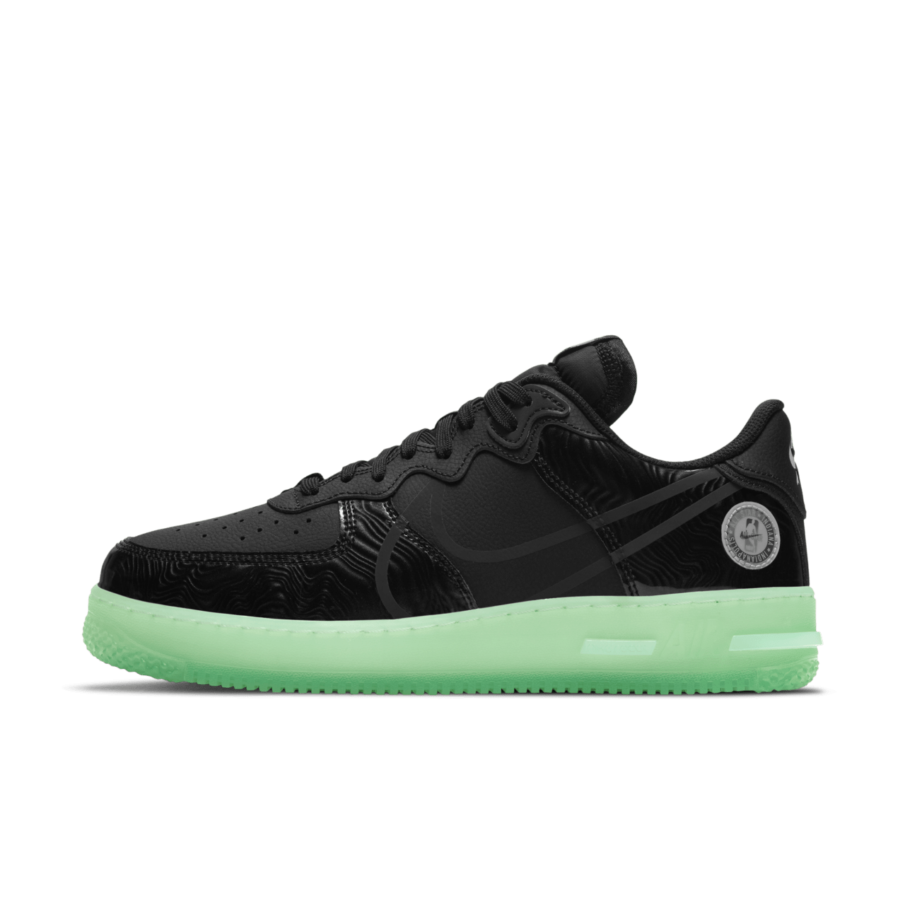 【NIKE公式】エア フォース 1 リアクト 'Barely Green' (AF 1 REACT LV8 AS / CV2218-001)