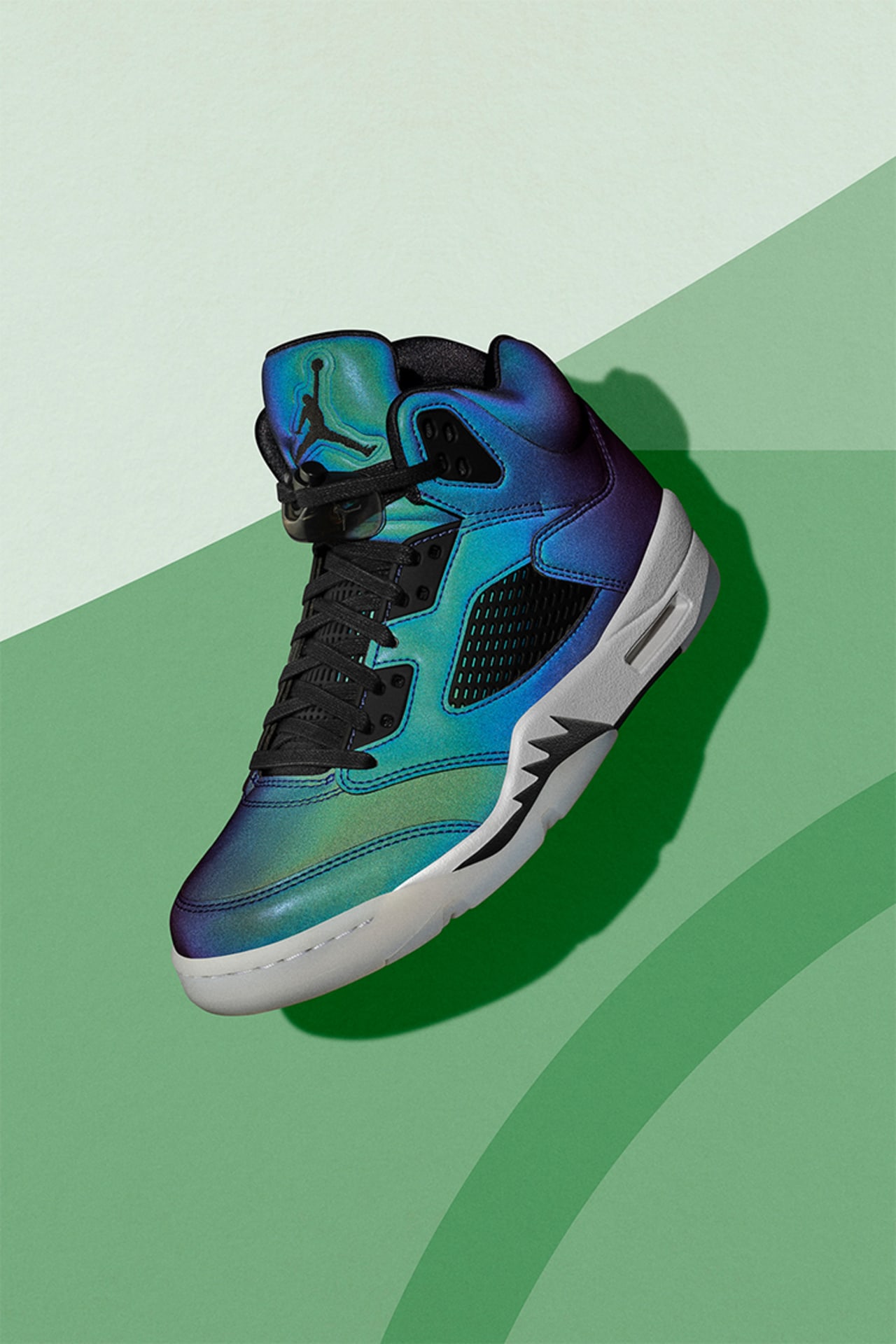 Women's Air Jordan 5 'Iridescent Oil Grey' Release Date