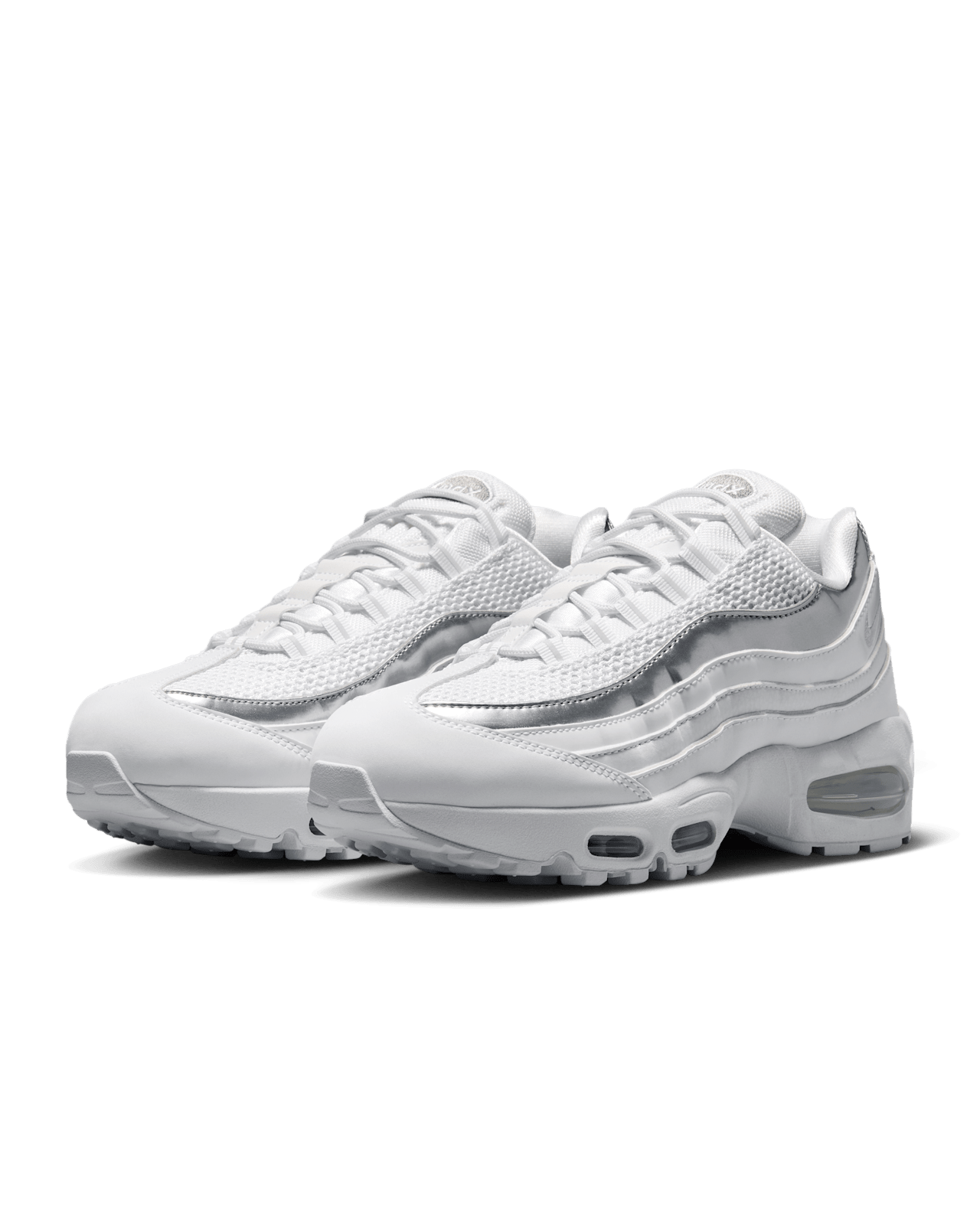 Women's Air Max 95 Big Bubble 'White and Light Charcoal' (IR1129-100) Release Date