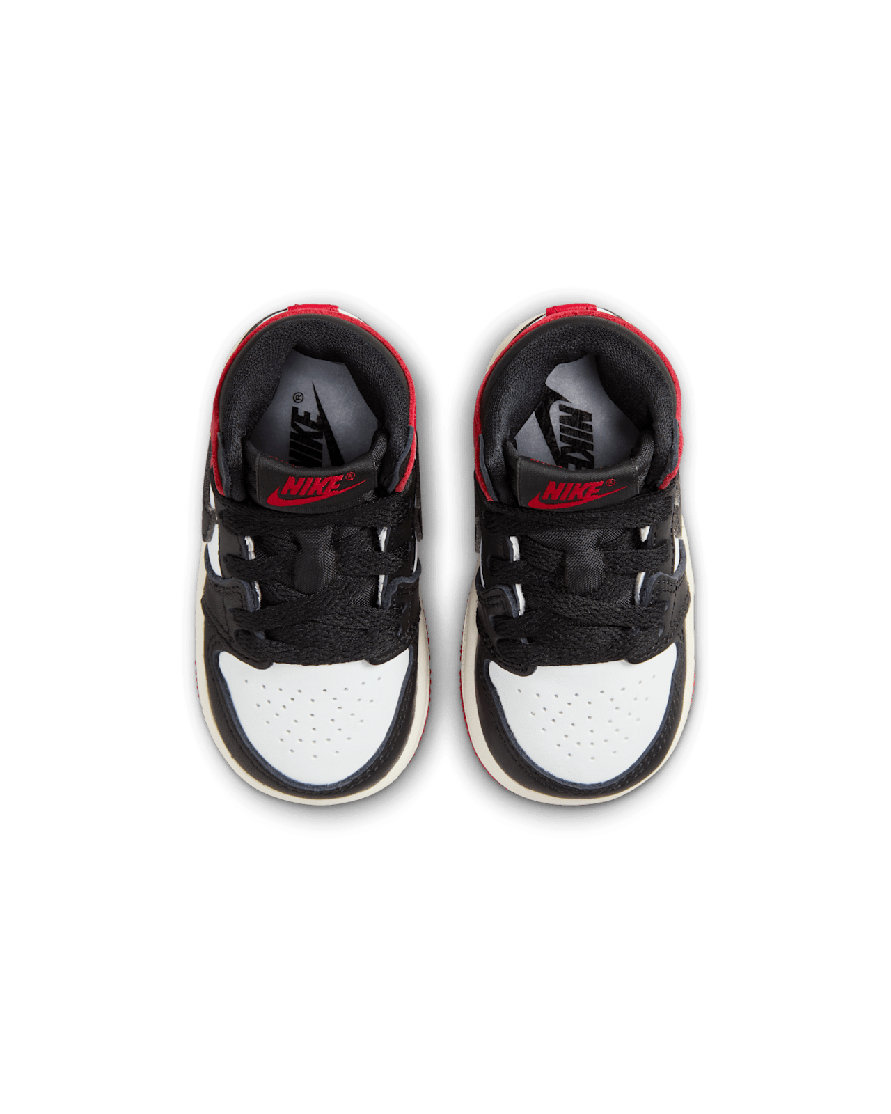 Toddler Jordan 1 Retro High OG 'Black Toe' (FD1413-106)