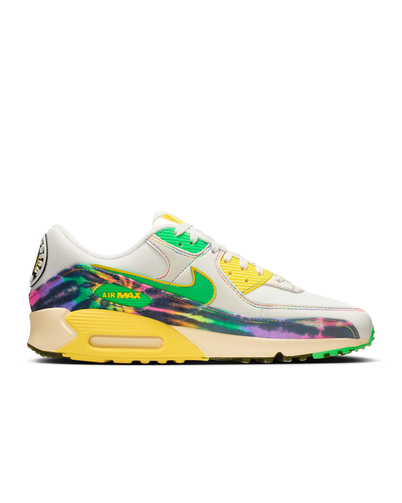 Air Max 90 x University of Oregon x Grateful Dead 'Green Shock and Yellow Strike' (IM2511-100) Release Date