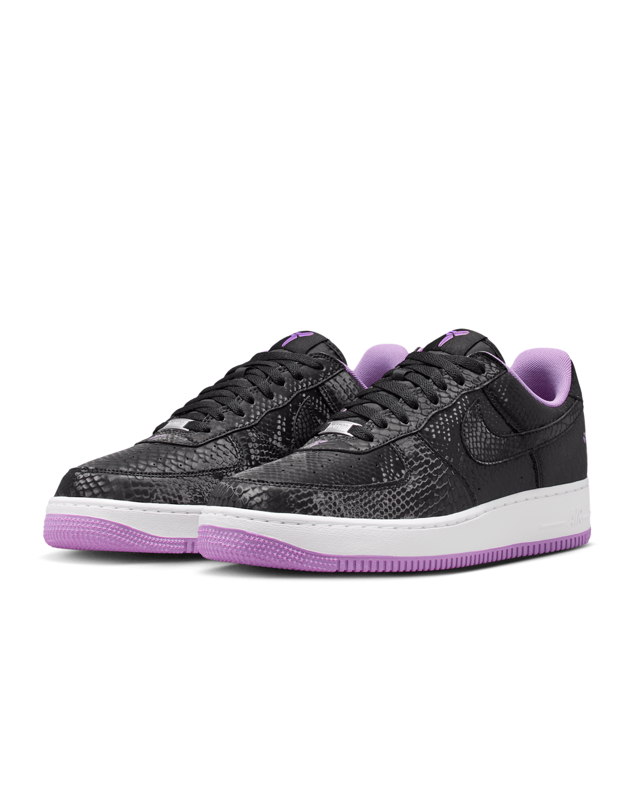 Date de sortie de la Kobe Air Force 1 Low "Black and Purple Stardust" (IM5757-400)