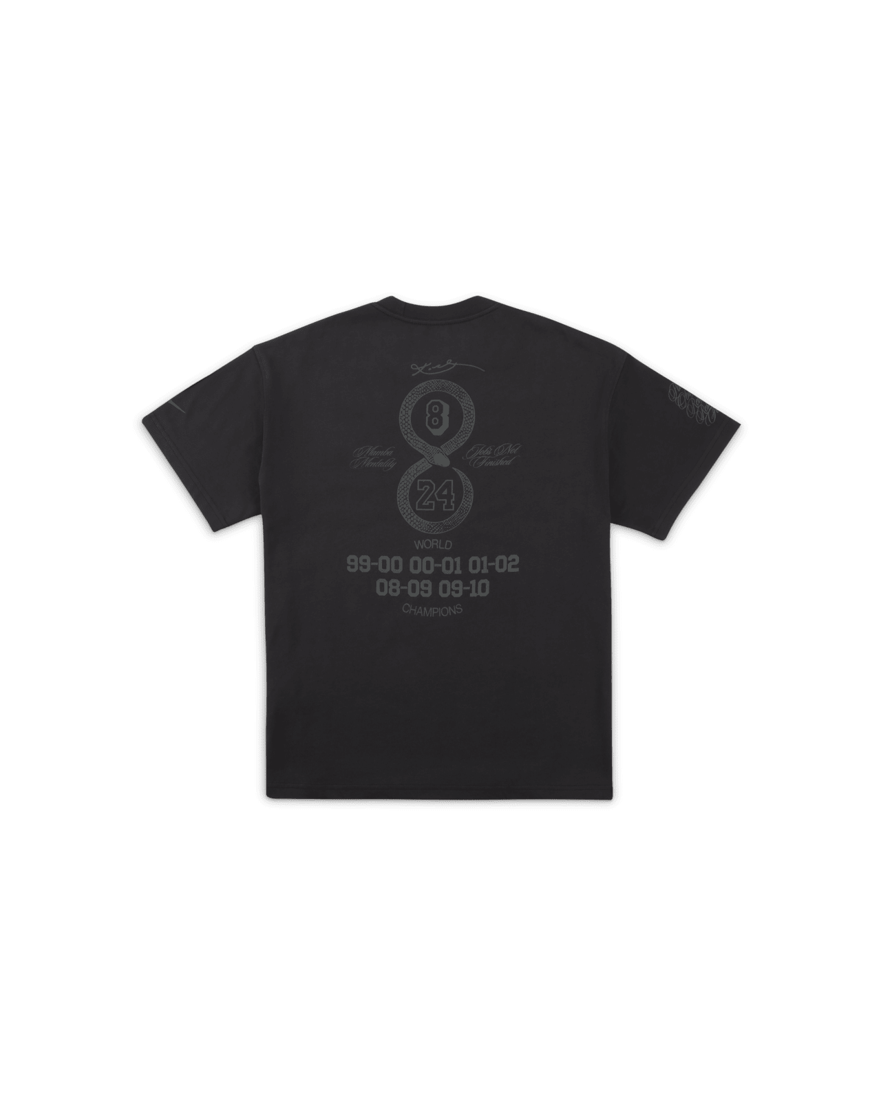 วันเปิดตัว Kobe Mamba Mentality Apparel Collection