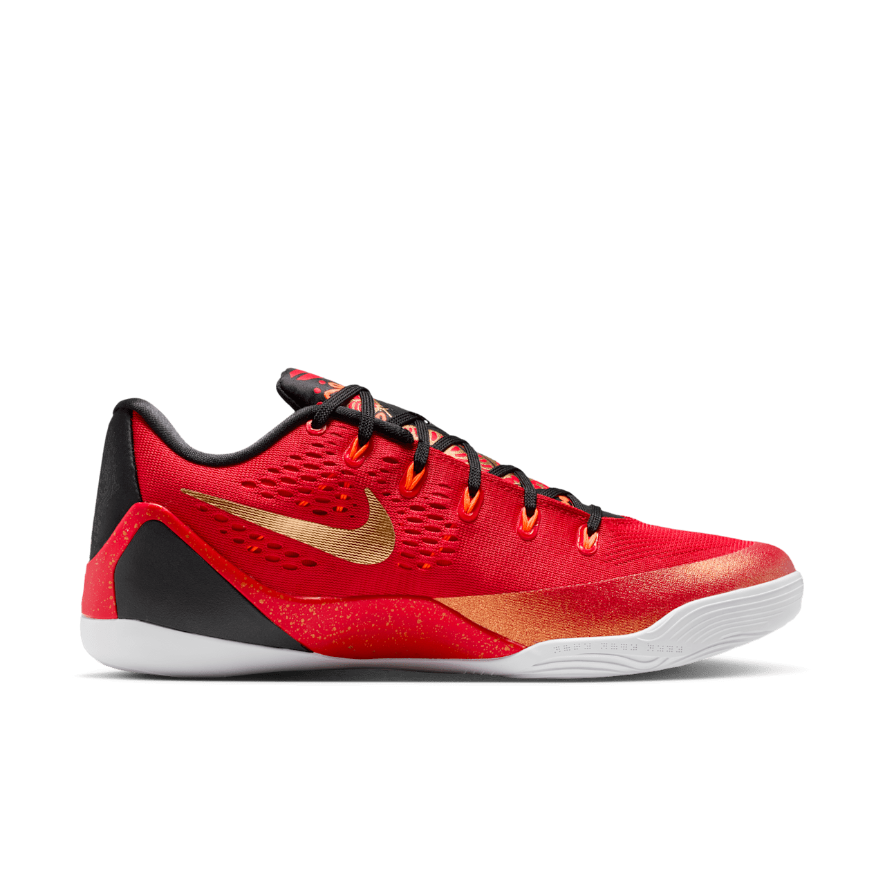 Lanceringsdato for Kobe 9 Low Protro EM "University Red and Metallic Gold" (IH1400-600)