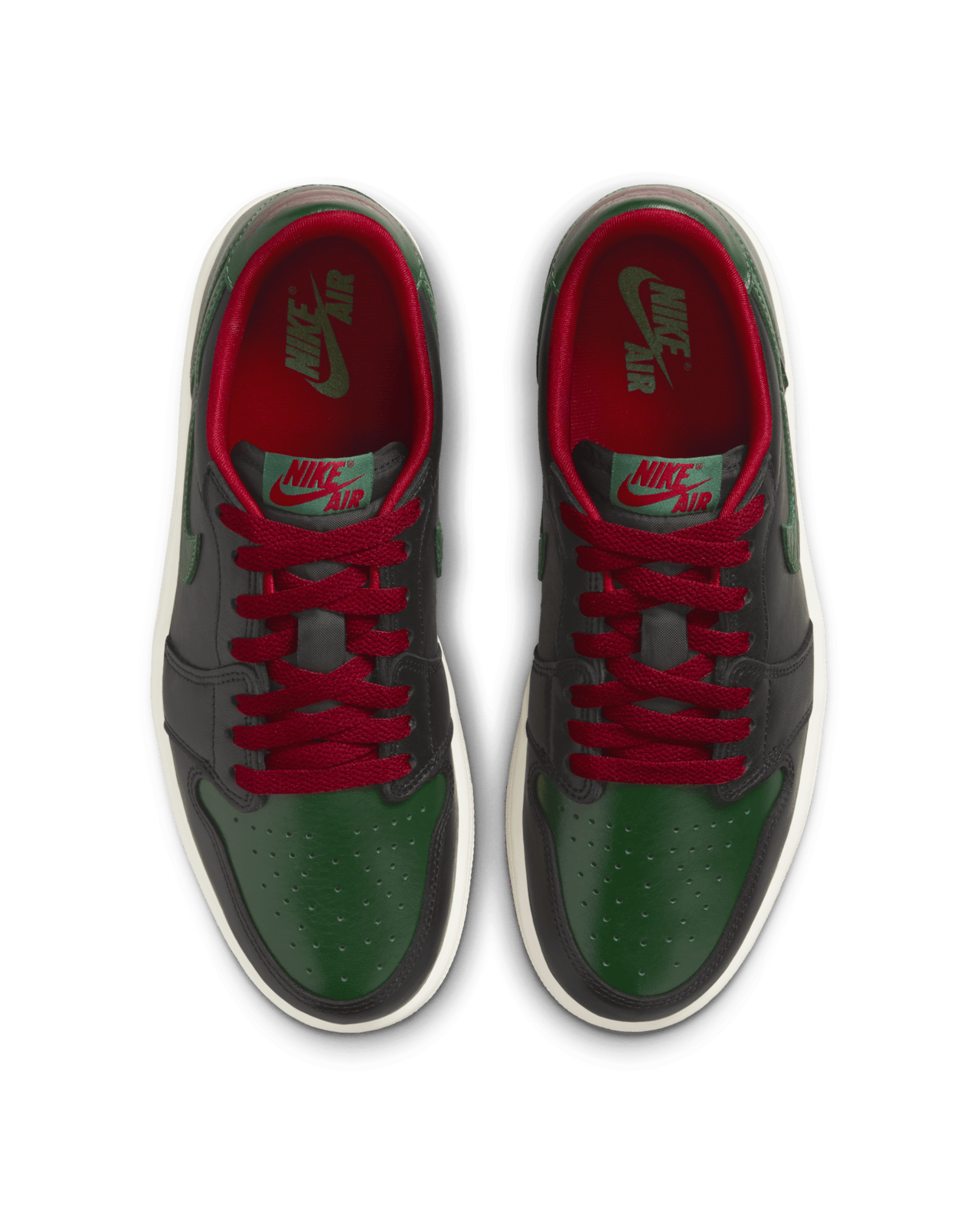 วันเปิดตัว Air Jordan 1 Low OG "Black and Gorge Green" ผู้หญิง (CZ0775-036)