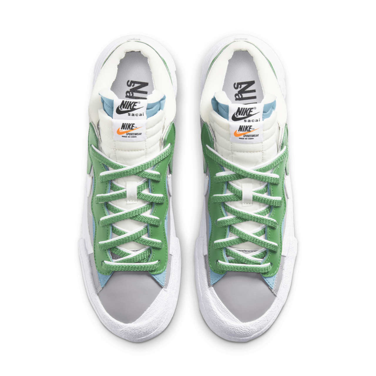 Ημερομηνία κυκλοφορίας του Blazer Low x sacai "Classic Green"