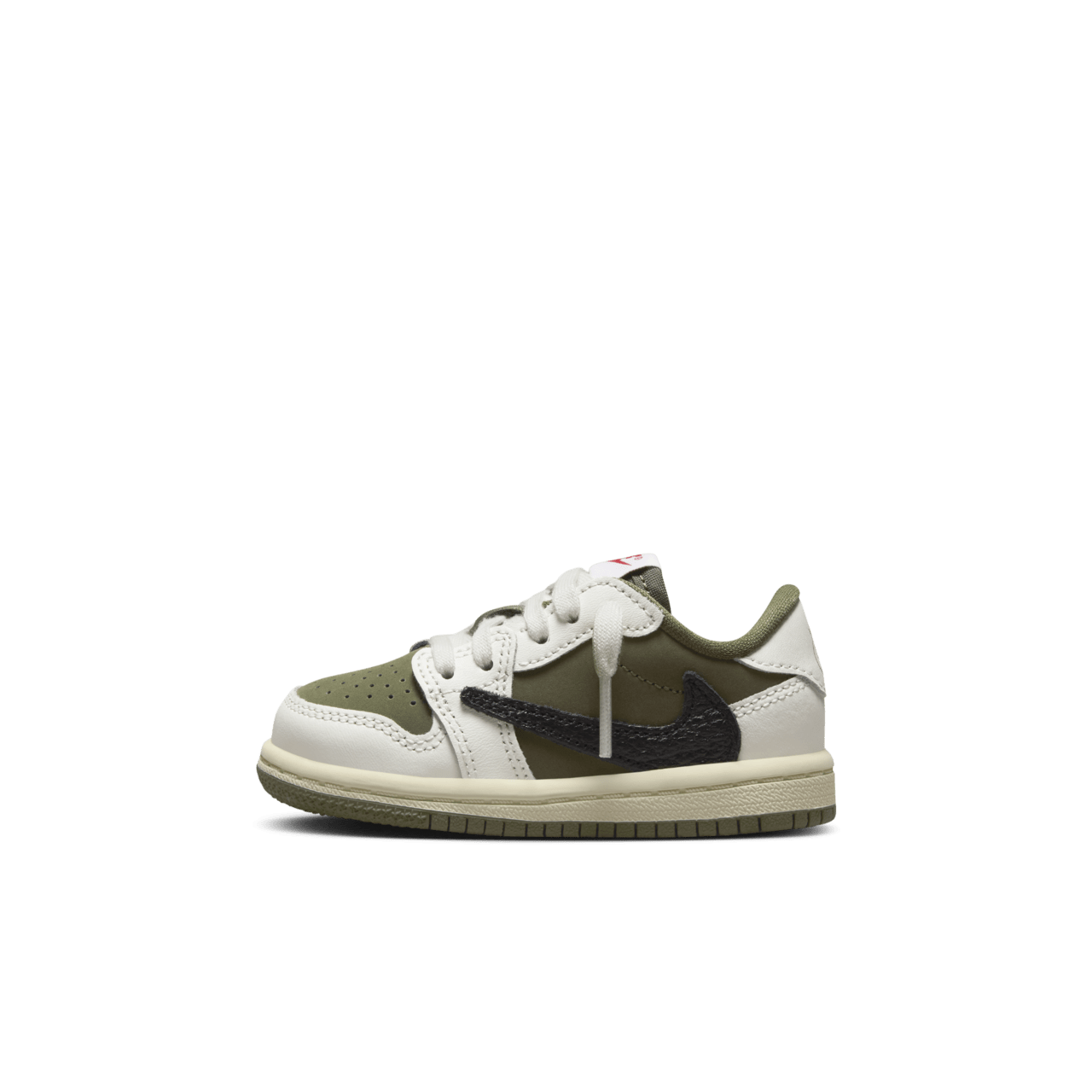 【NIKE公式】ベビー ジョーダン 1 LOW x トラヴィス スコット 'Reverse Olive' (DO5441-200 /JORDAN 1 LOW OG SP (TD) )