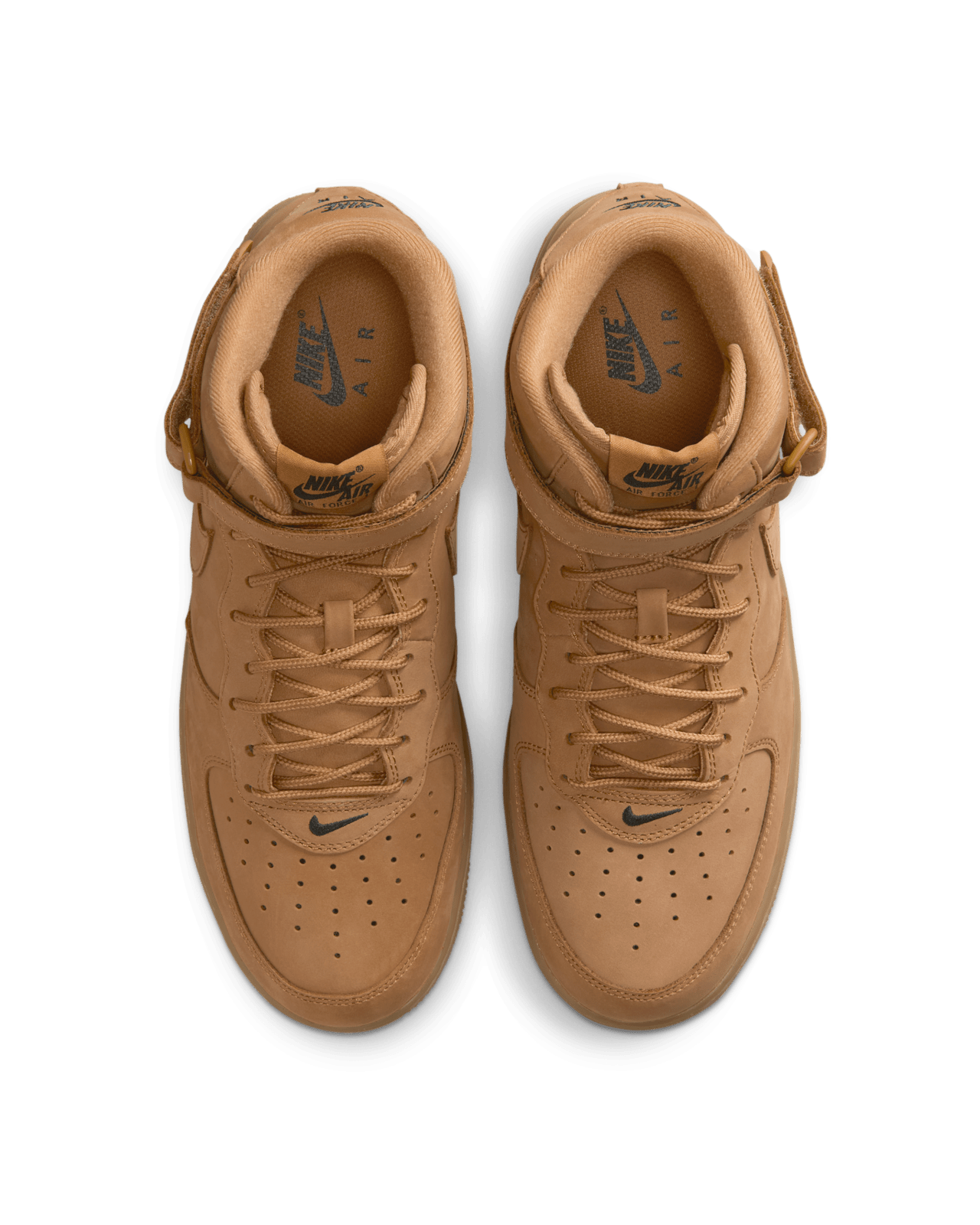 【NIKE公式】エア フォース 1 '07 Mid 'Flax and Outdoor Green' (715889-200 / AIR FORCE 1 MID '07 PRM QS)