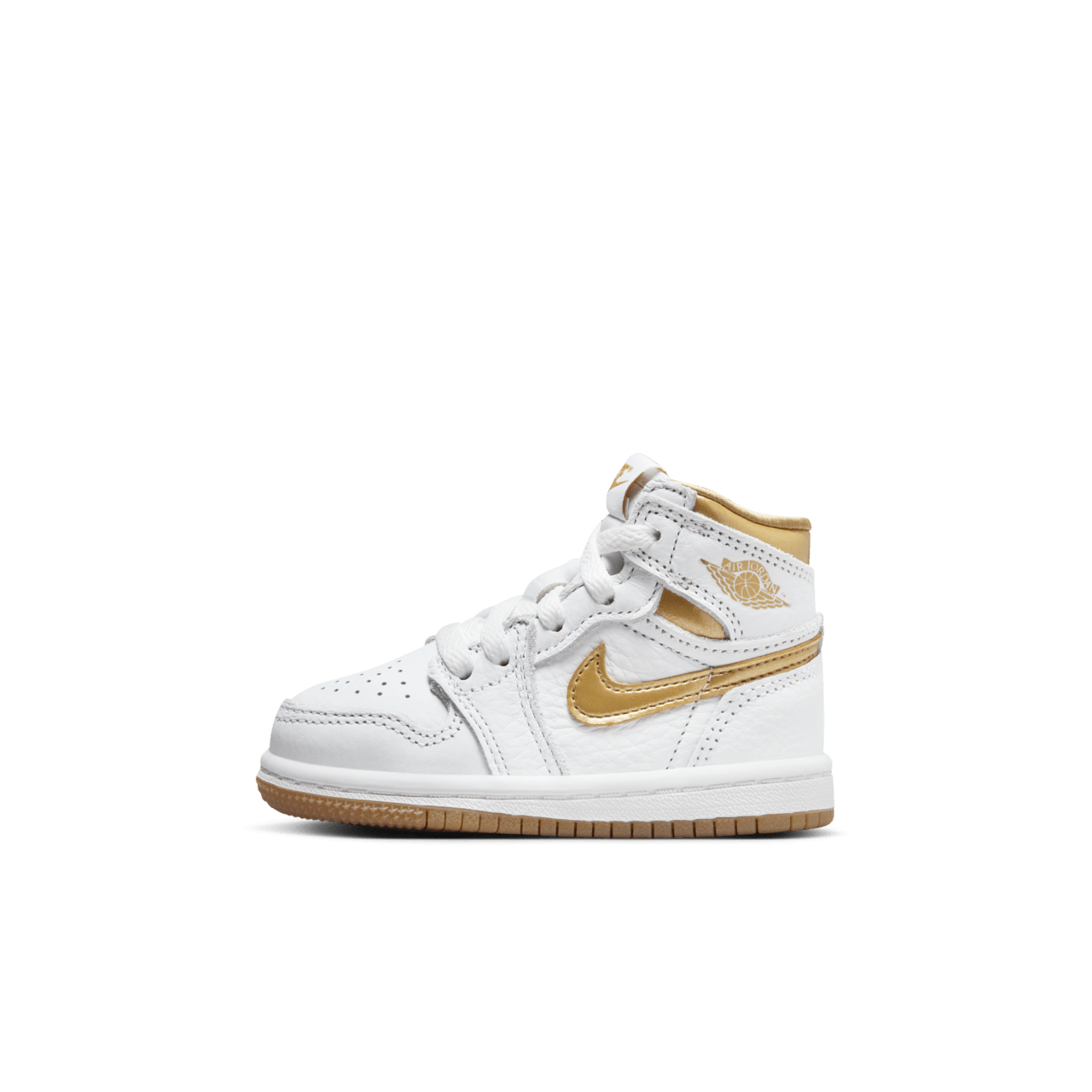 วันเปิดตัว Air Jordan 1 High OG "White and Gold" ผู้หญิง (FD2596-107)