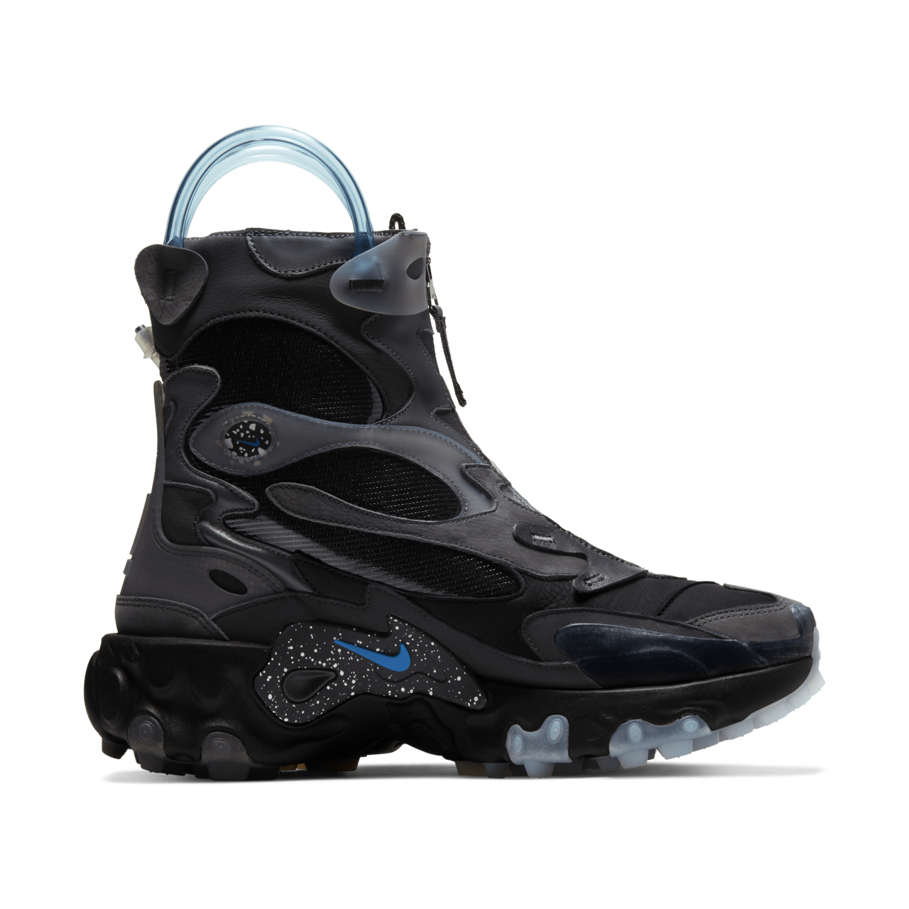 Nike x Undercover React Boot 'Black & Blue Nebula' Release Date