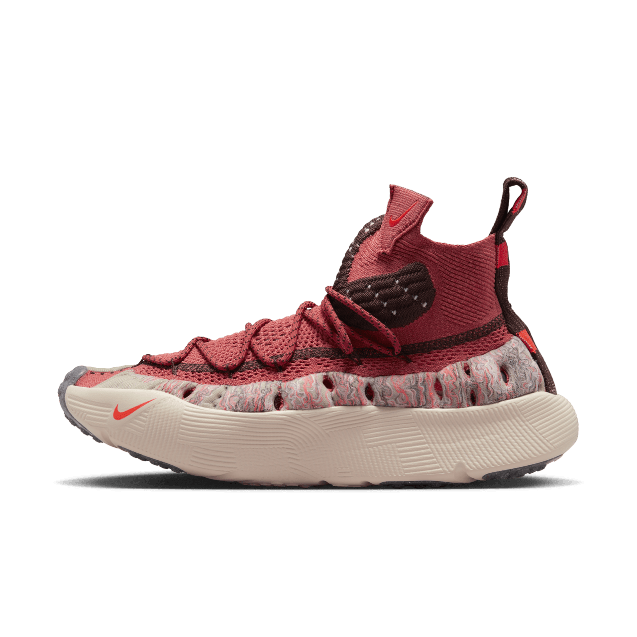 Nike ISPA Sense Flyknit 'Adobe and Bright Crimson' (CW3203-600) Release Date. 