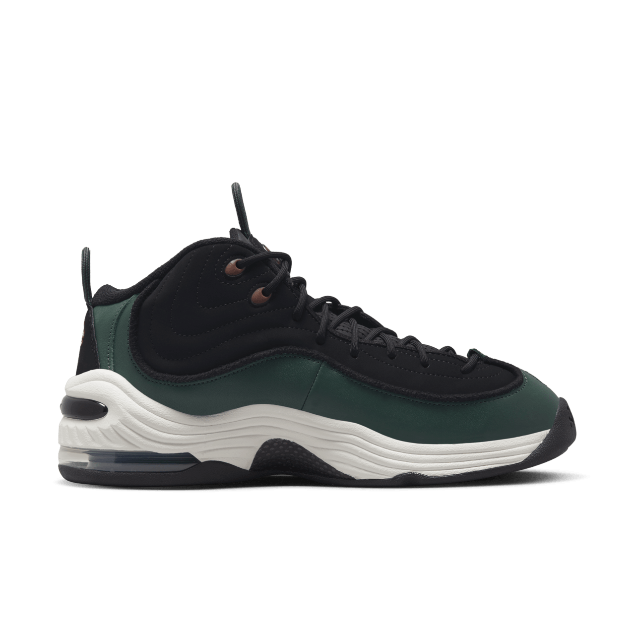 Fecha de lanzamiento del Air Penny 2 "Black and Faded Spruce" (DV3465-001)