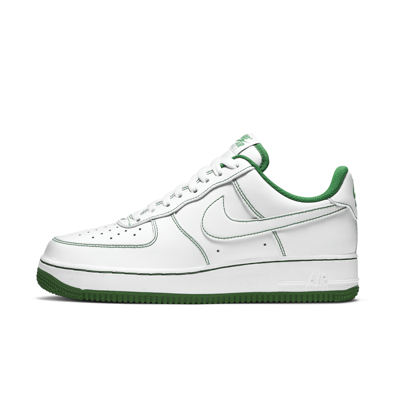 【NIKE公式】エア フォース 1 '07 ステッチ 'Pine Green' (CV1724-103 / AF 1 '07 STITCH)