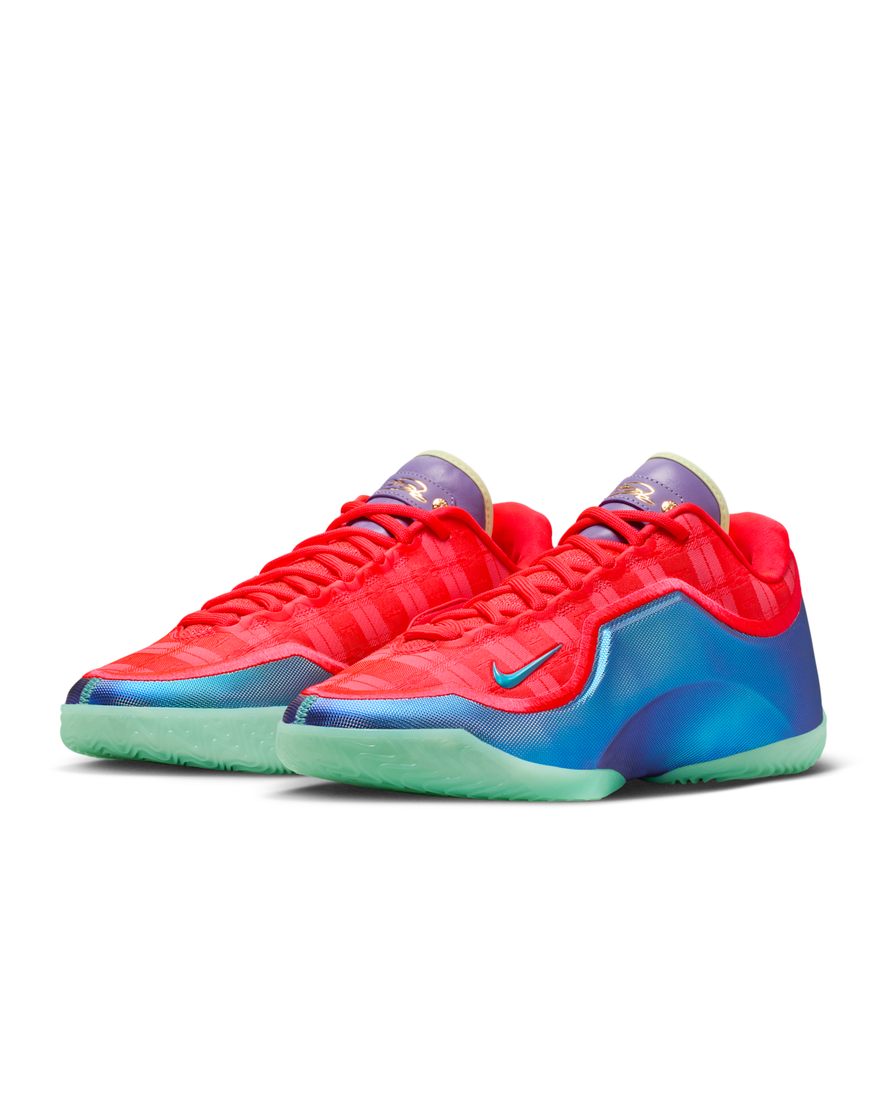 Fecha de lanzamiento de los LeBron XXIII "Stocking Stuffer" "Bright Crimson and Dusty Amethyst" (IH1513-600)
