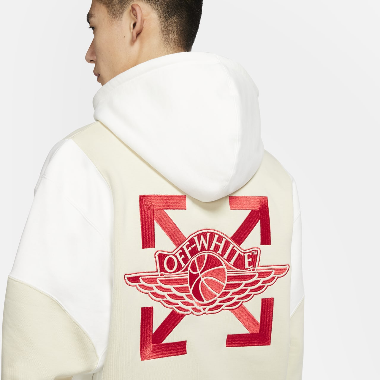 Hoodie nike x off white best sale