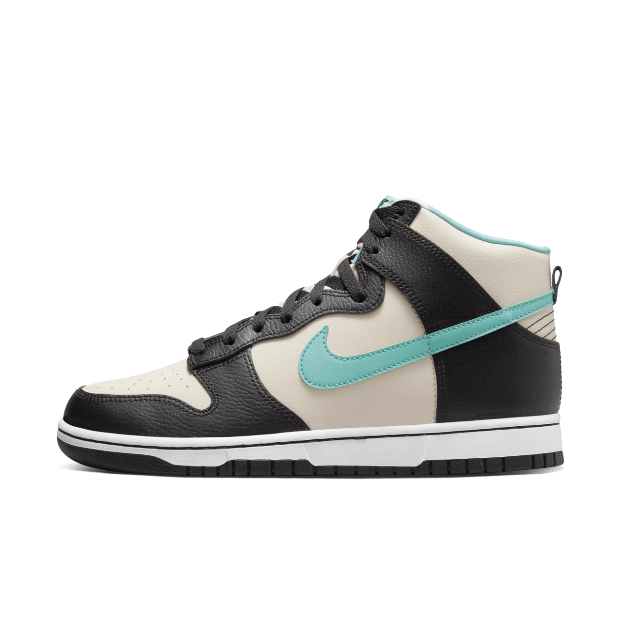 【NIKE公式】ナイキ ダンク HIGH レトロ EMB 'Pearl White and Washed Teal' (DO9455-200 / NIKE DUNK HI RETRO EMB)