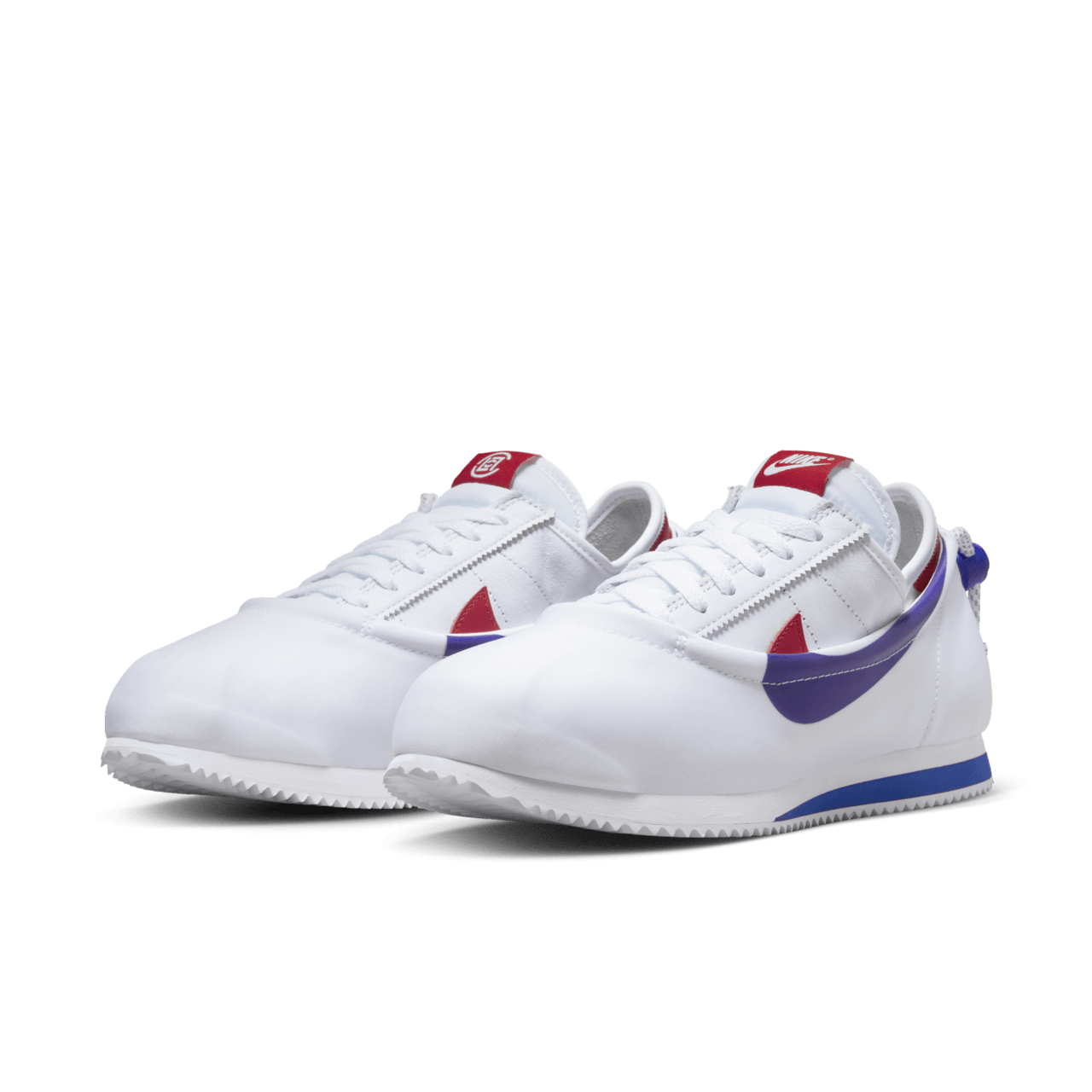 วันเปิดตัว Cortez x CLOT "White and Game Royal" (DZ3239-100)