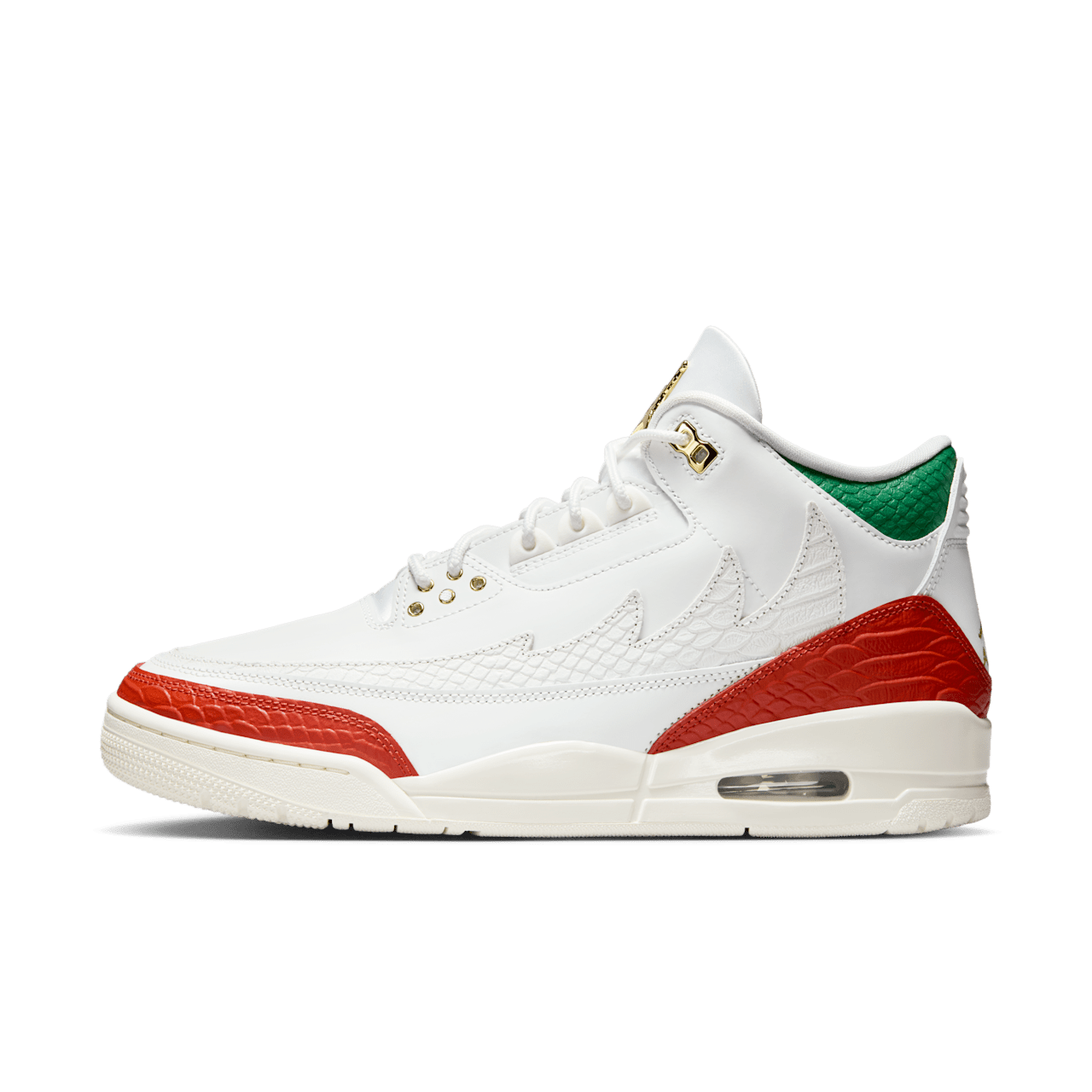Fecha de lanzamiento Air Jordan 3 "El Vuelo" 'Summit White and Pine Green' (IO1752-100)