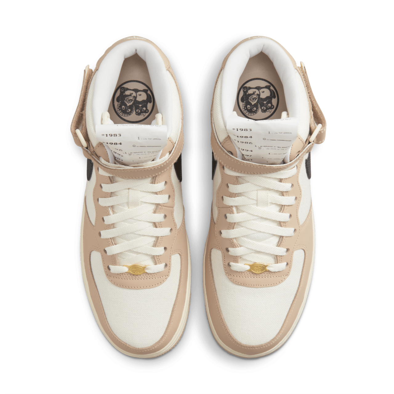 วันเปิดตัว Air Force 1 Mid '07 LX "Pale Ivory and Shimmer" (DX2938-200)