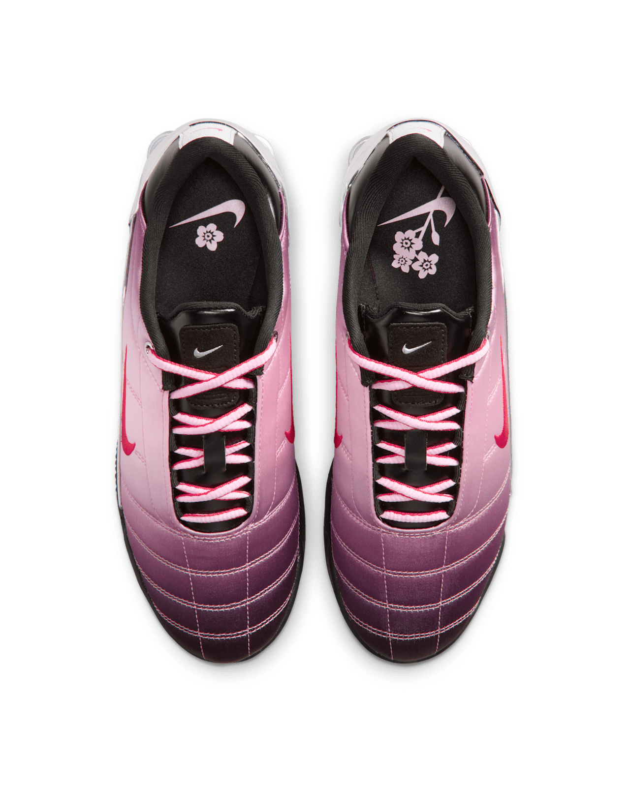 Total 90 Shox Magia x Forget-me-nots "Shy Pink and University Red" für Damen (IQ5683-601) – Erscheinungsdatum