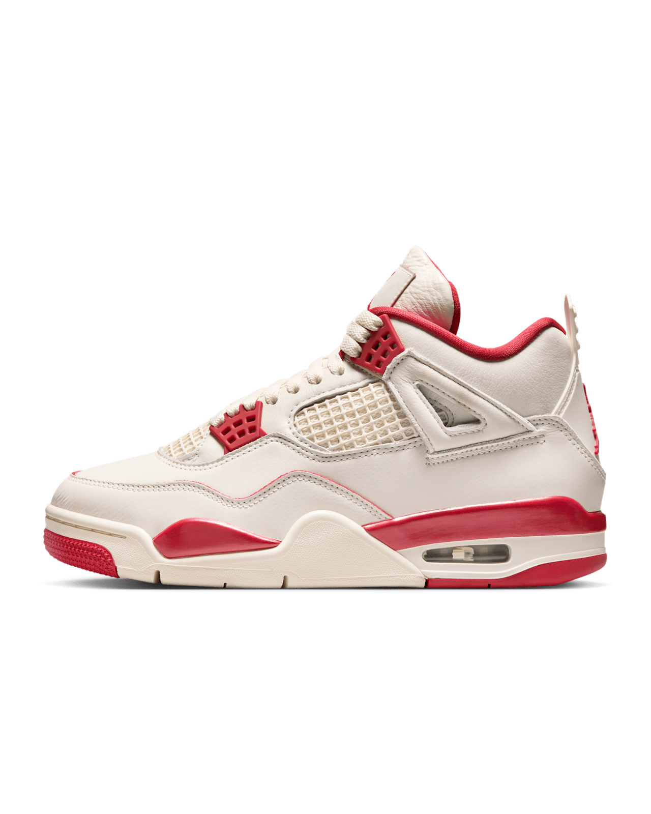 Women's Air Jordan 4 'Pale Ivory and Tough Red' (HV0823-108) Release Date