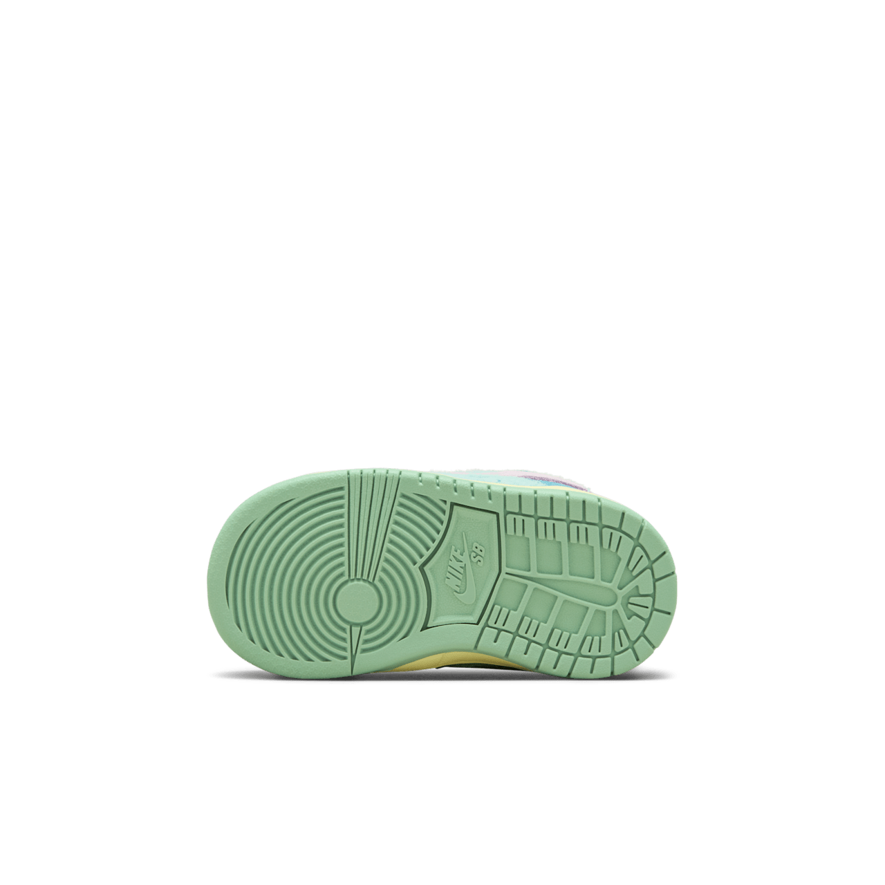 วันเปิดตัว Nike SB Dunk Low Pro x Verdy "Blue Gaze and Enamel Green" เด็กวัยหัดเดิน (FZ7194-400)